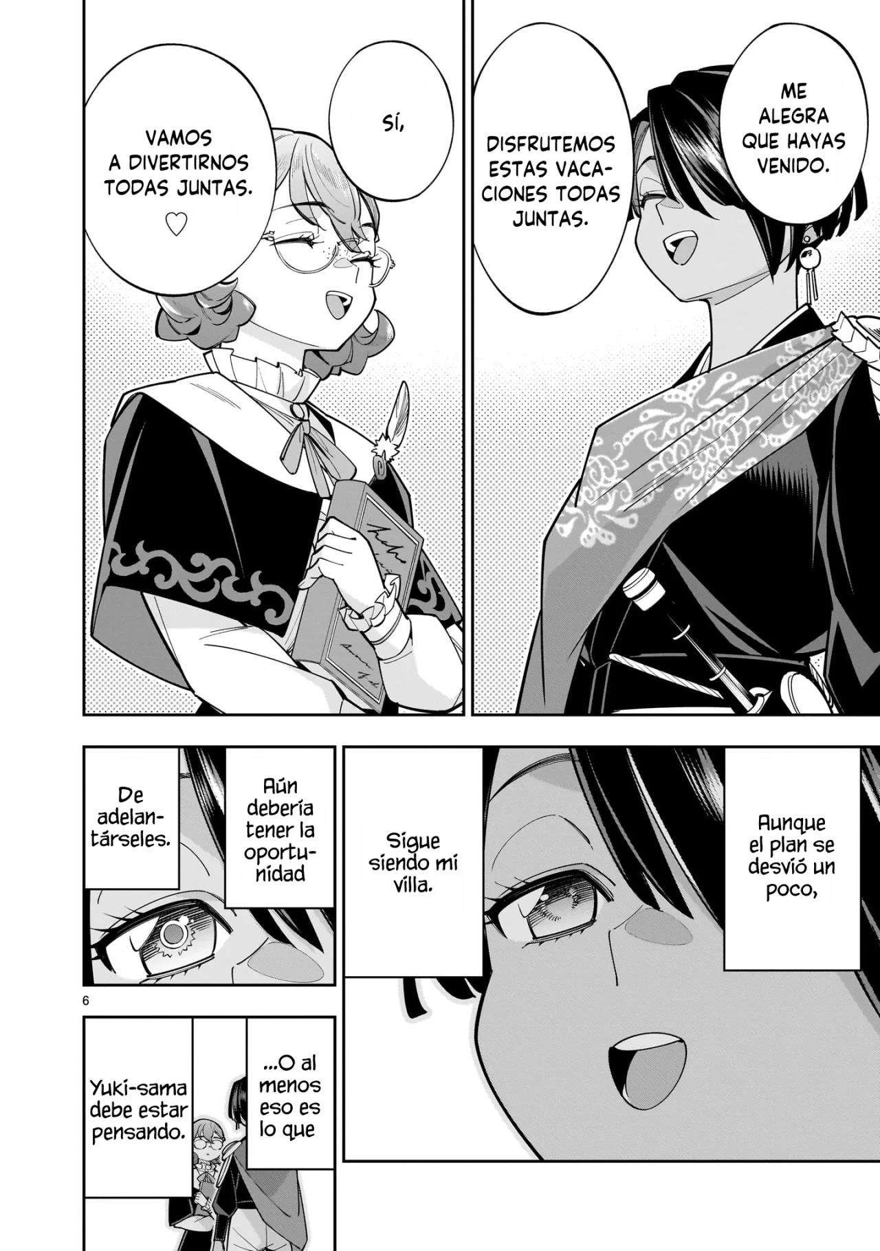 Para desafiar a la muerte creare un harem yuri para sobrevivir! Capitulo 10 página 7