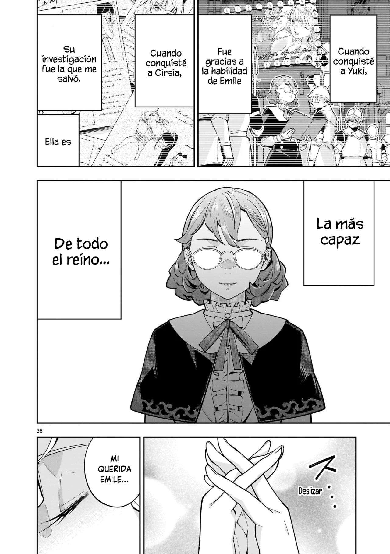 Para desafiar a la muerte creare un harem yuri para sobrevivir! Capitulo 11 página 37