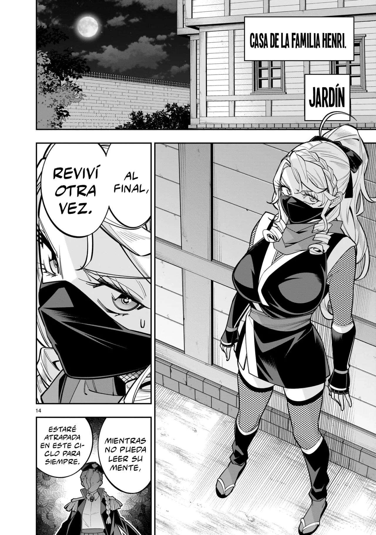 Para desafiar a la muerte creare un harem yuri para sobrevivir! Capitulo 12 página 16