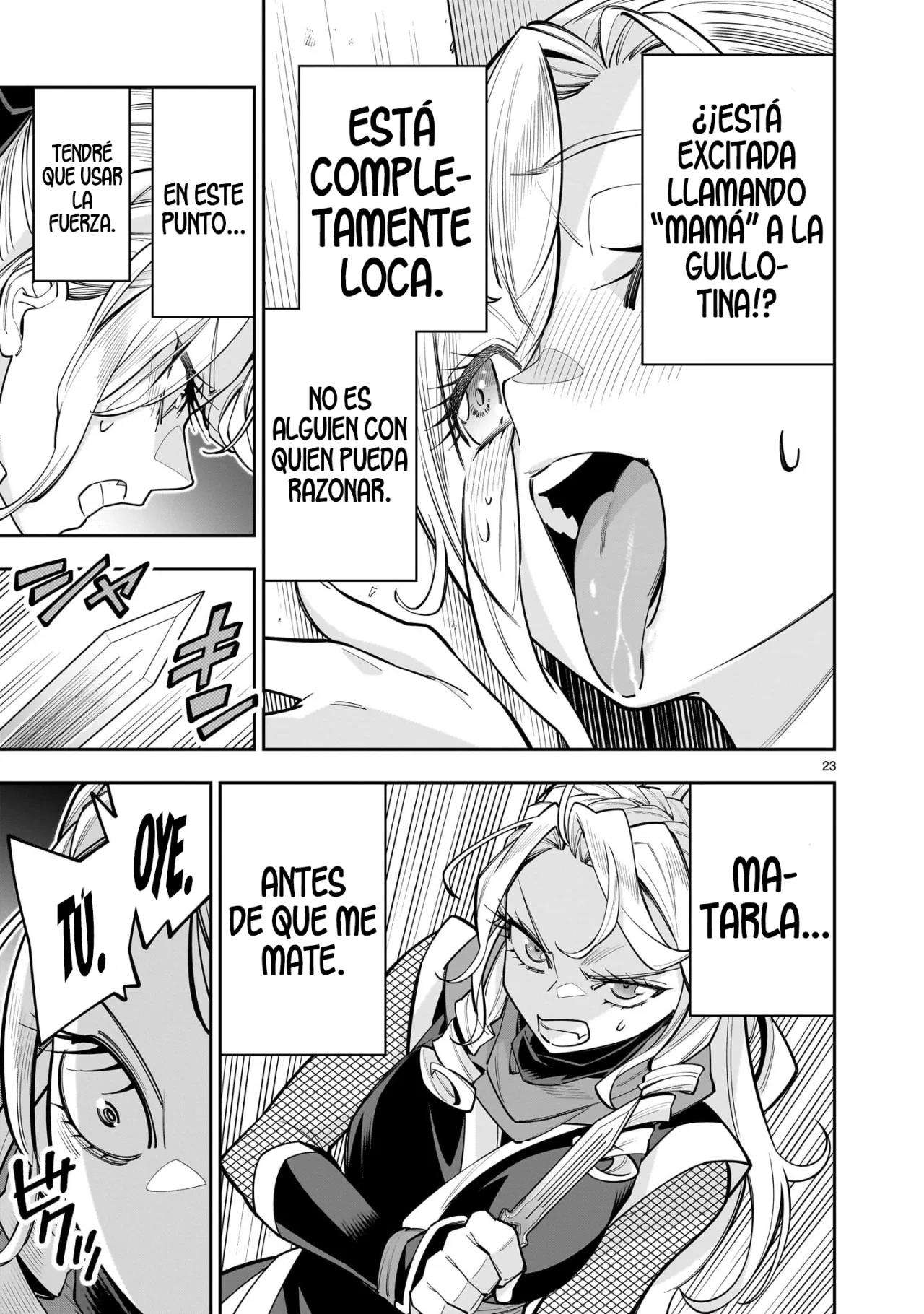 Para desafiar a la muerte creare un harem yuri para sobrevivir! Capitulo 12 página 24