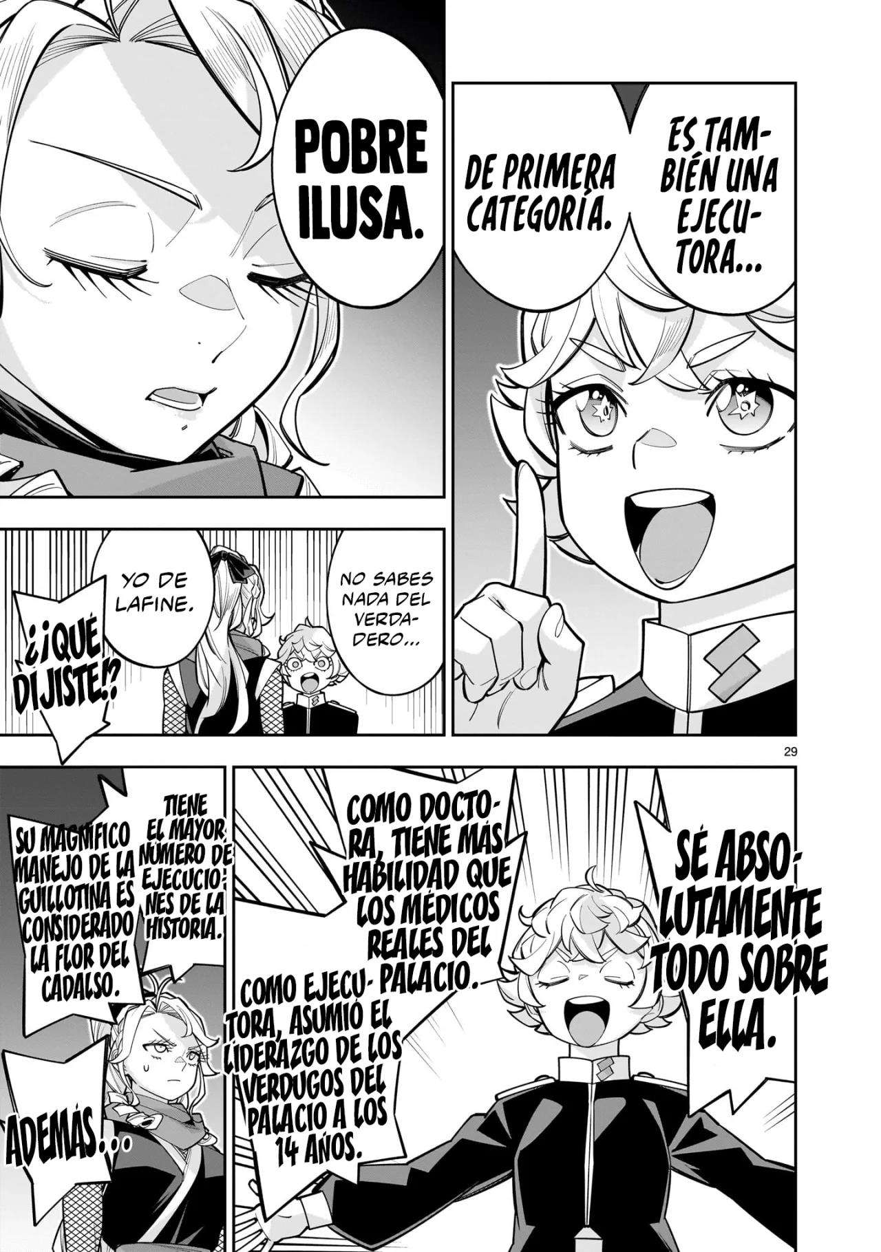 Para desafiar a la muerte creare un harem yuri para sobrevivir! Capitulo 12 página 30