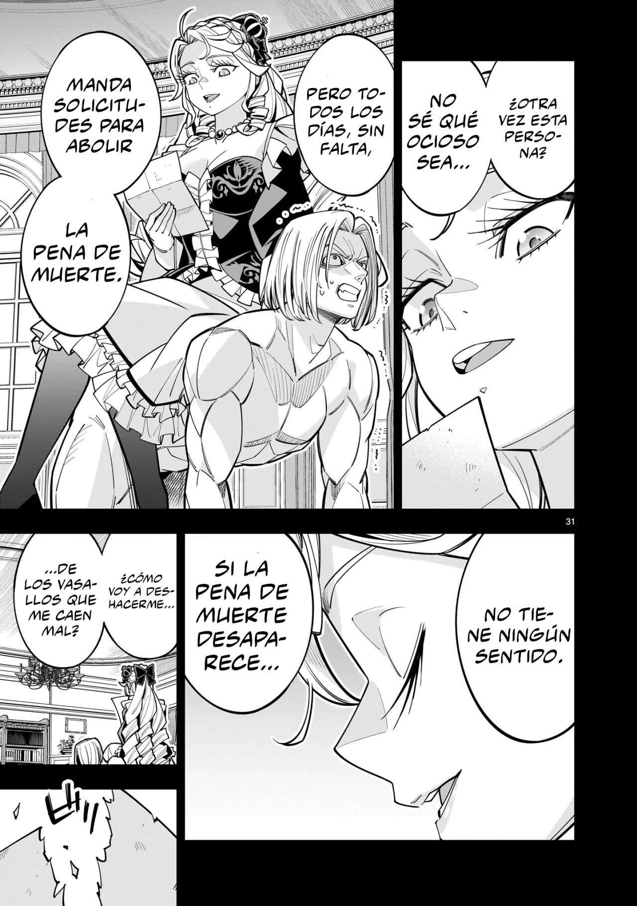 Para desafiar a la muerte creare un harem yuri para sobrevivir! Capitulo 12 página 32