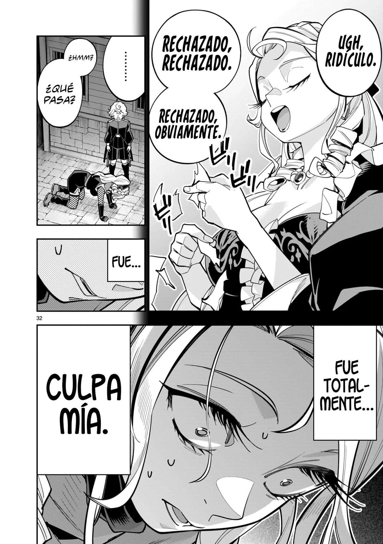 Para desafiar a la muerte creare un harem yuri para sobrevivir! Capitulo 12 página 33
