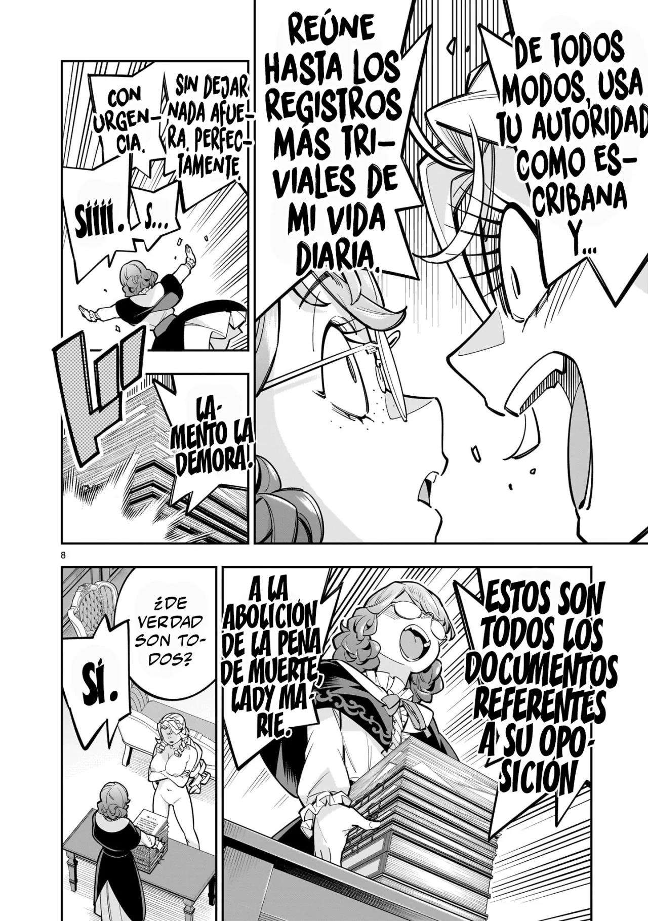 Para desafiar a la muerte creare un harem yuri para sobrevivir! Capitulo 13 página 10