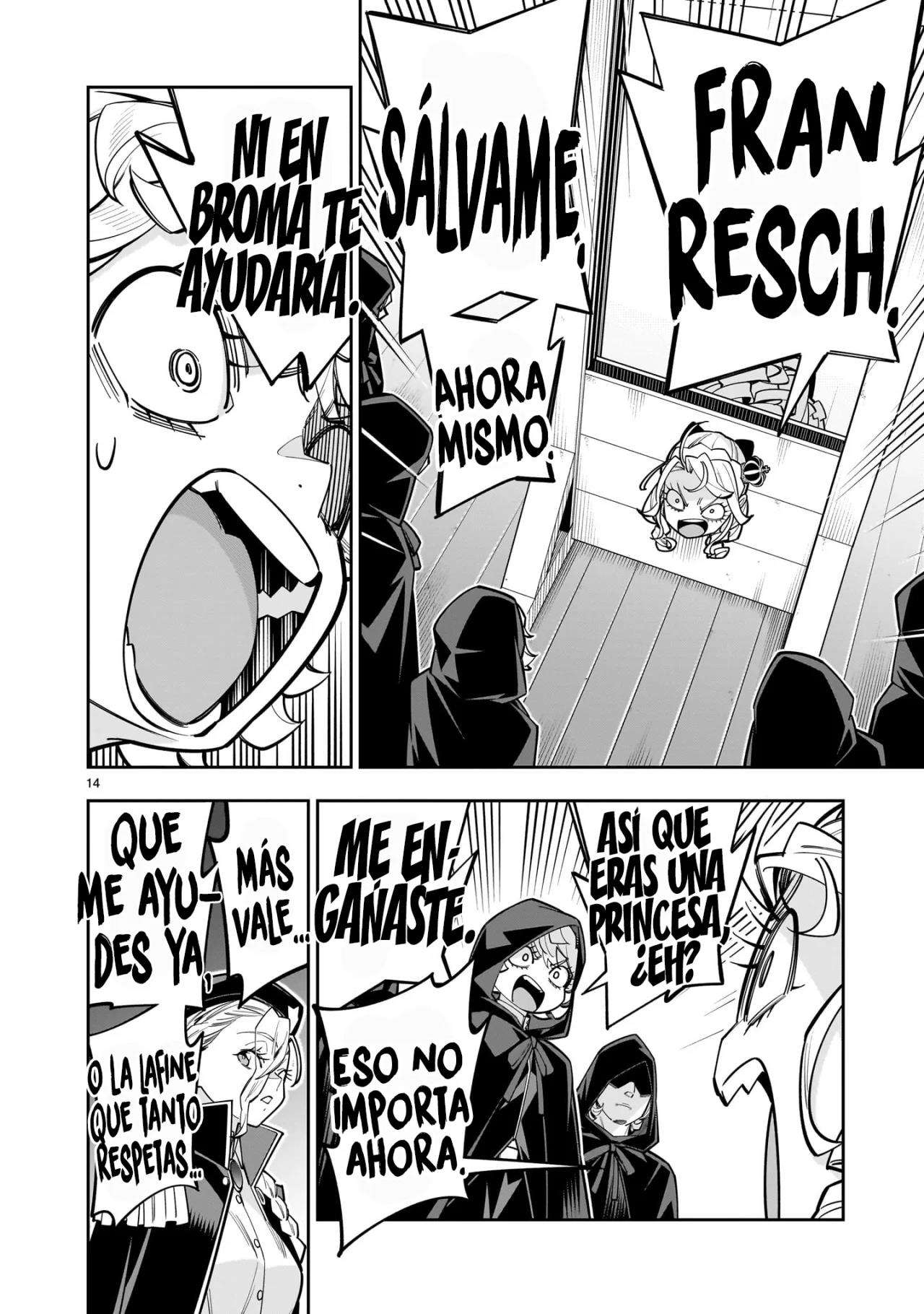 Para desafiar a la muerte creare un harem yuri para sobrevivir! Capitulo 13 página 16