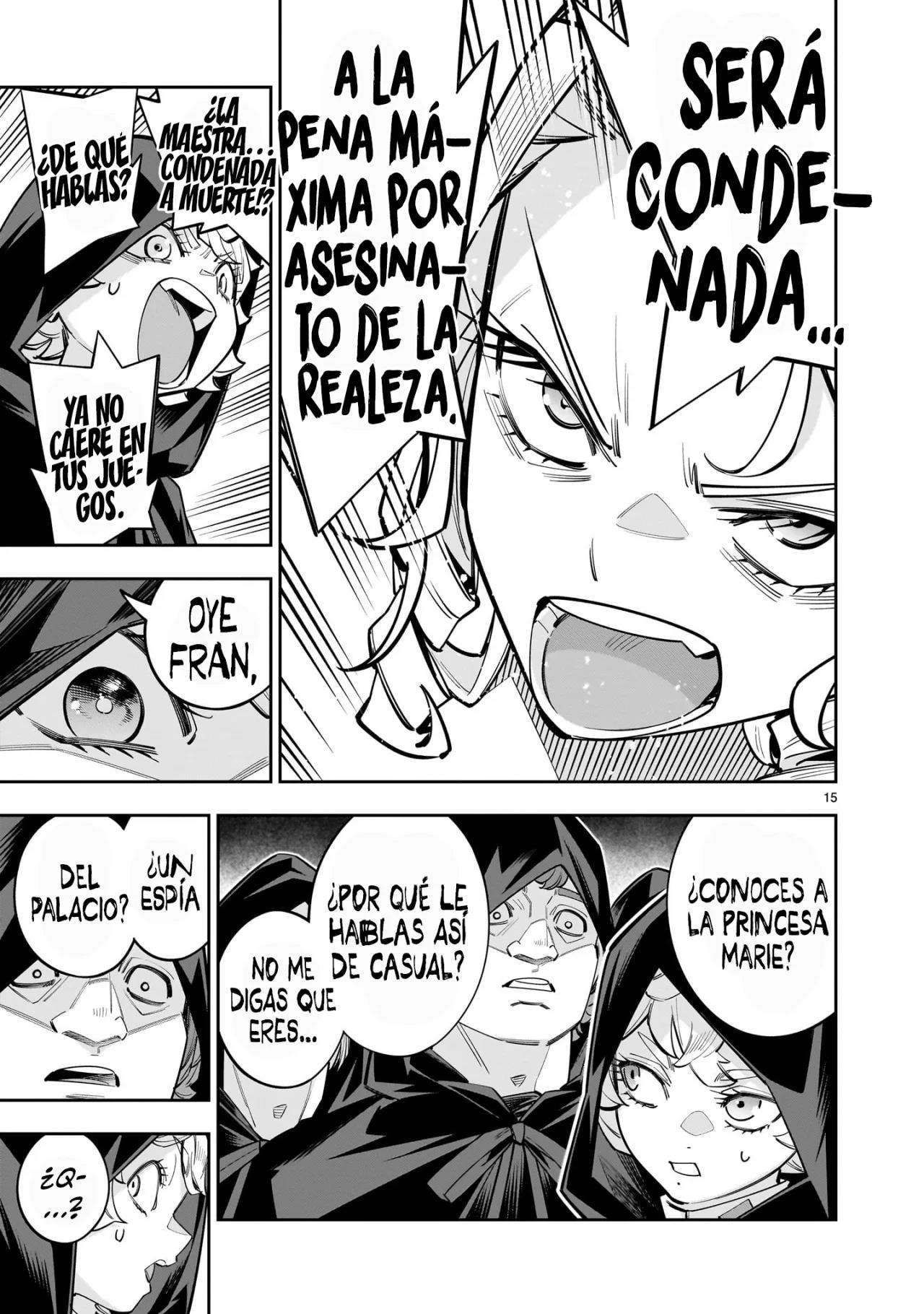 Para desafiar a la muerte creare un harem yuri para sobrevivir! Capitulo 13 página 17