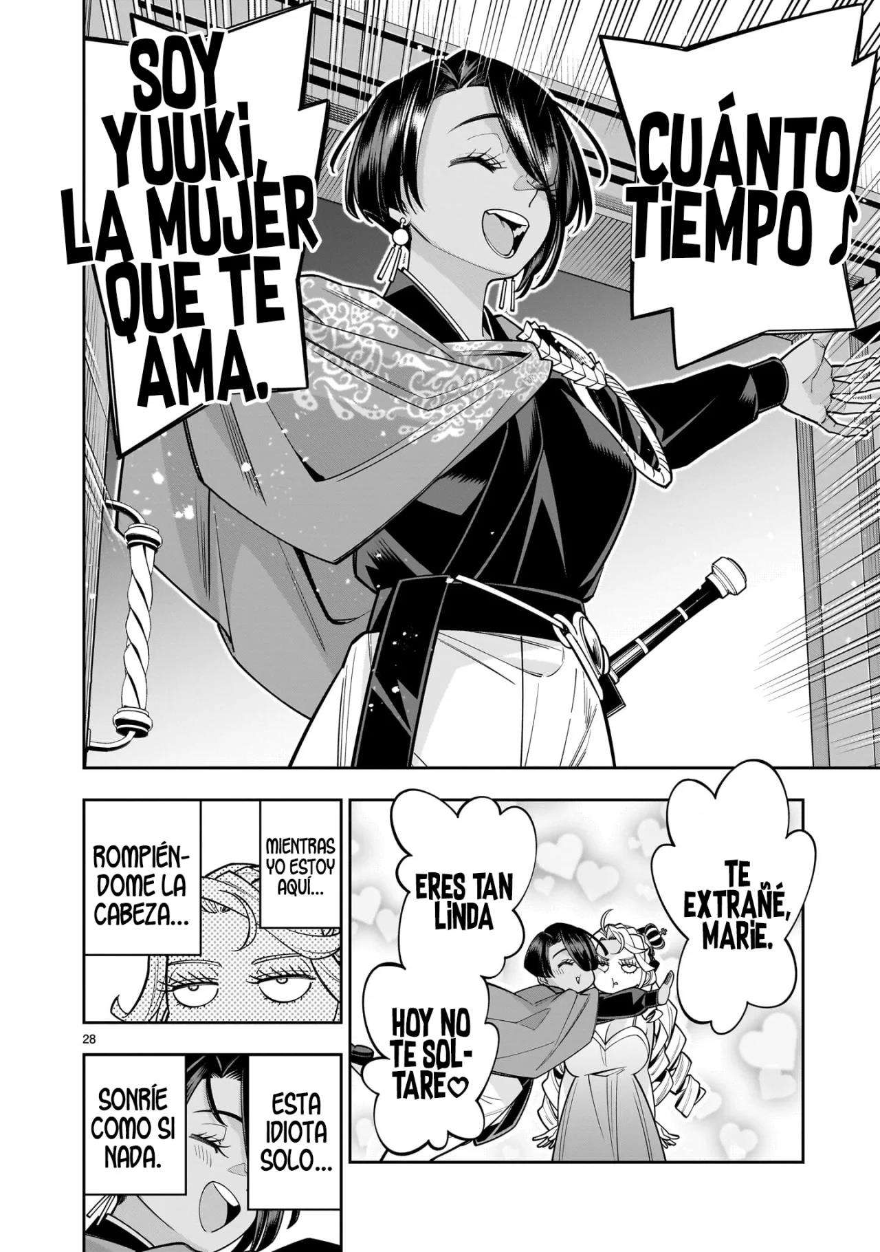 Para desafiar a la muerte creare un harem yuri para sobrevivir! Capitulo 13 página 30