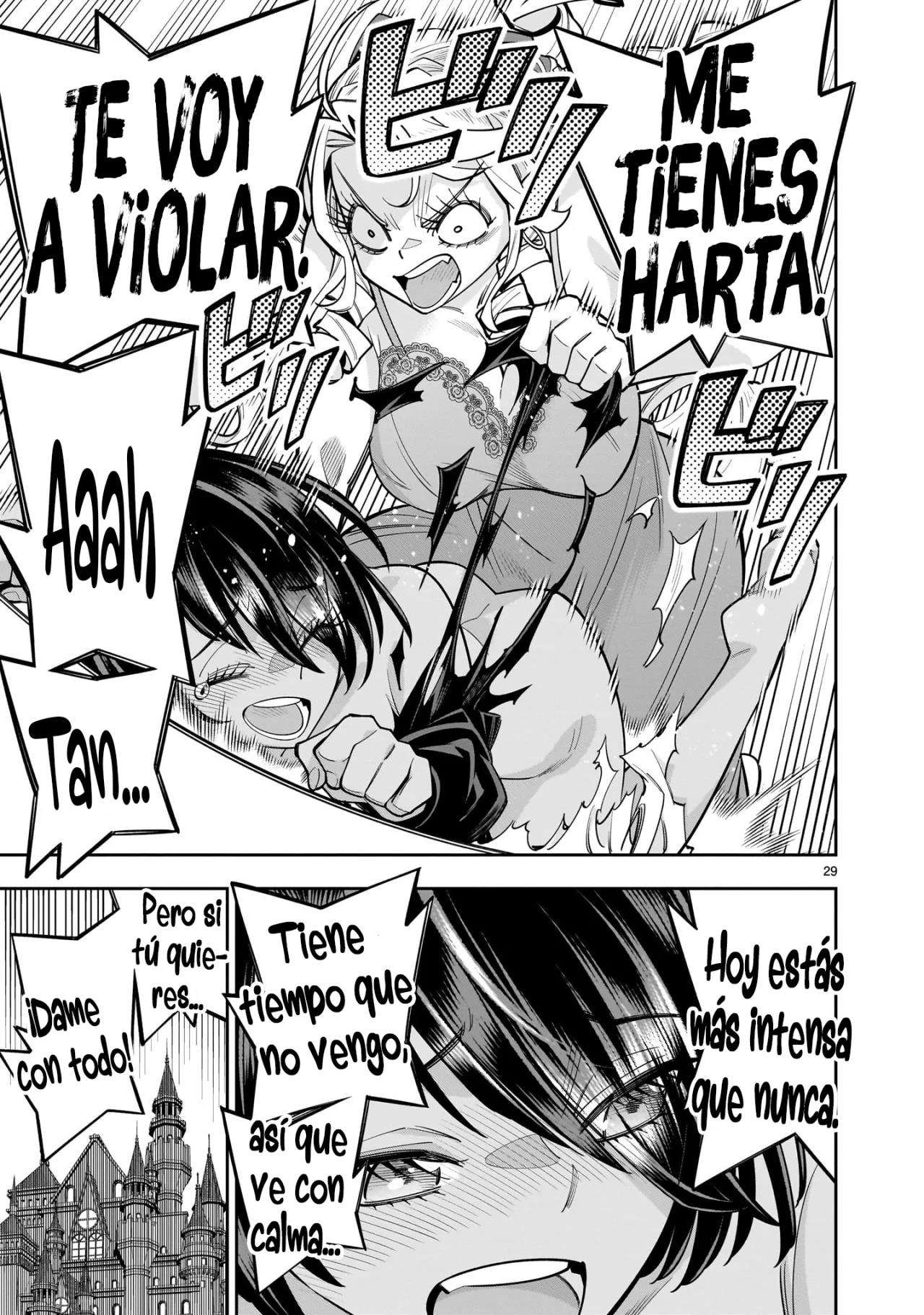 Para desafiar a la muerte creare un harem yuri para sobrevivir! Capitulo 13 página 31