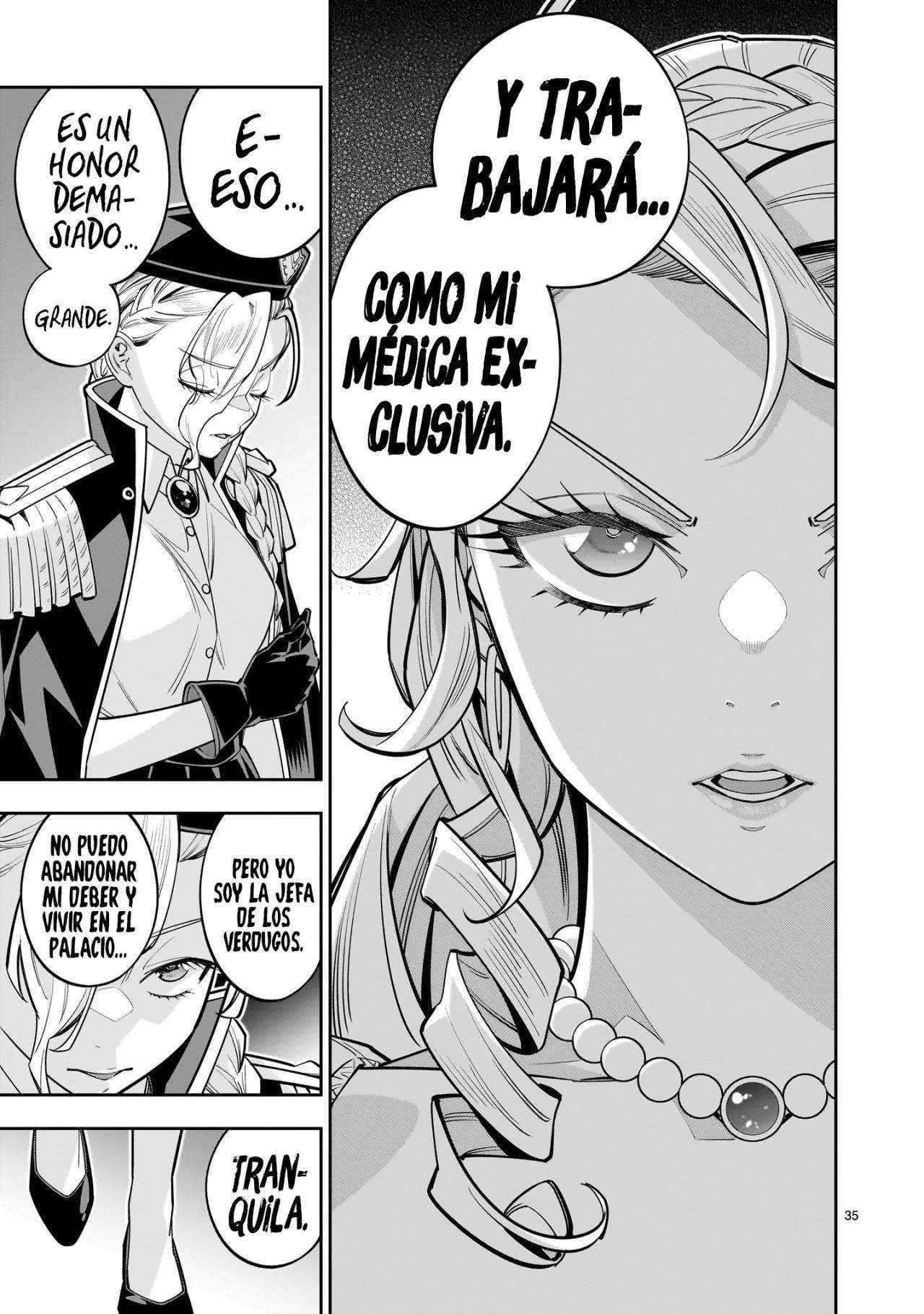 Para desafiar a la muerte creare un harem yuri para sobrevivir! Capitulo 13 página 37