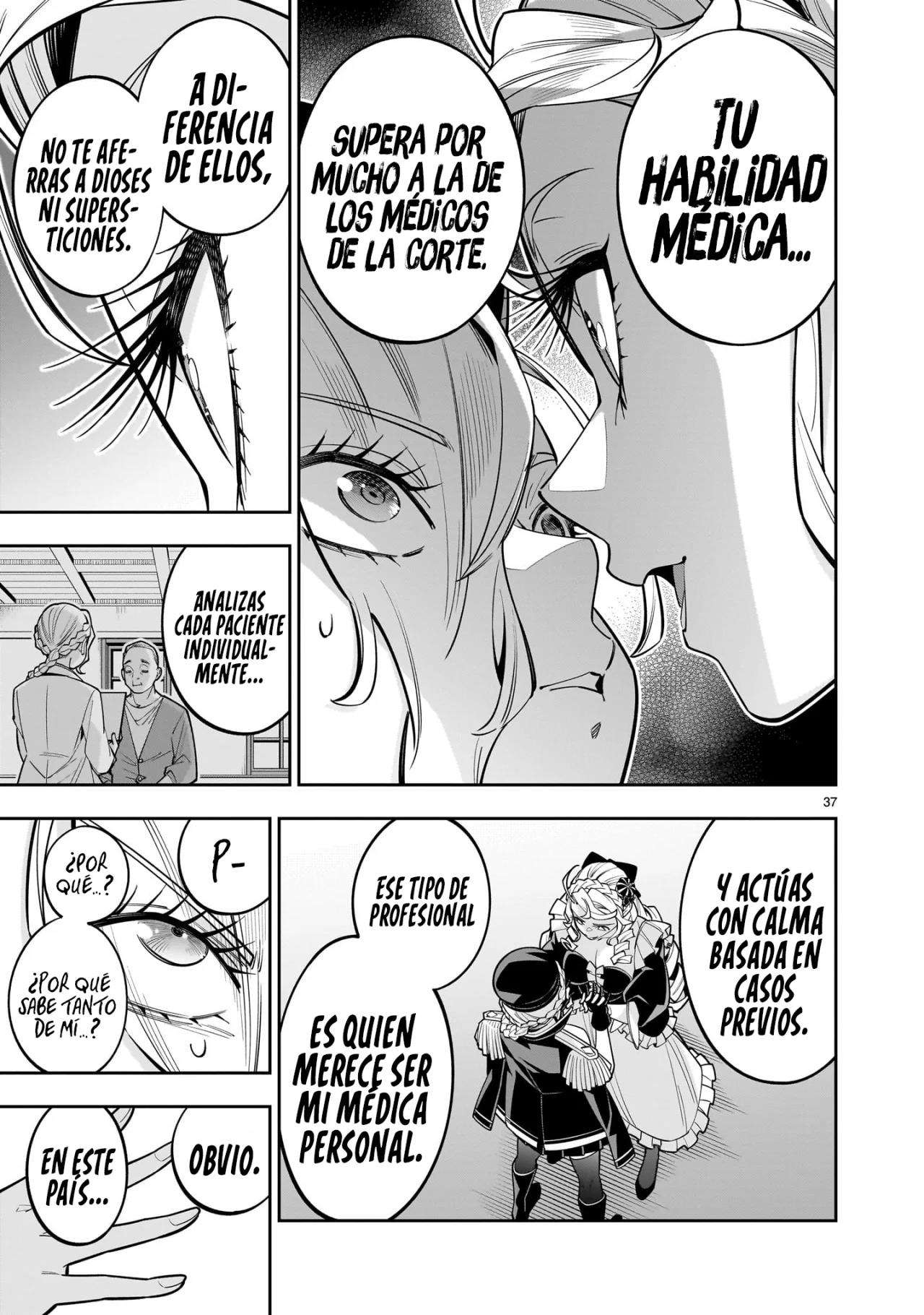 Para desafiar a la muerte creare un harem yuri para sobrevivir! Capitulo 13 página 39