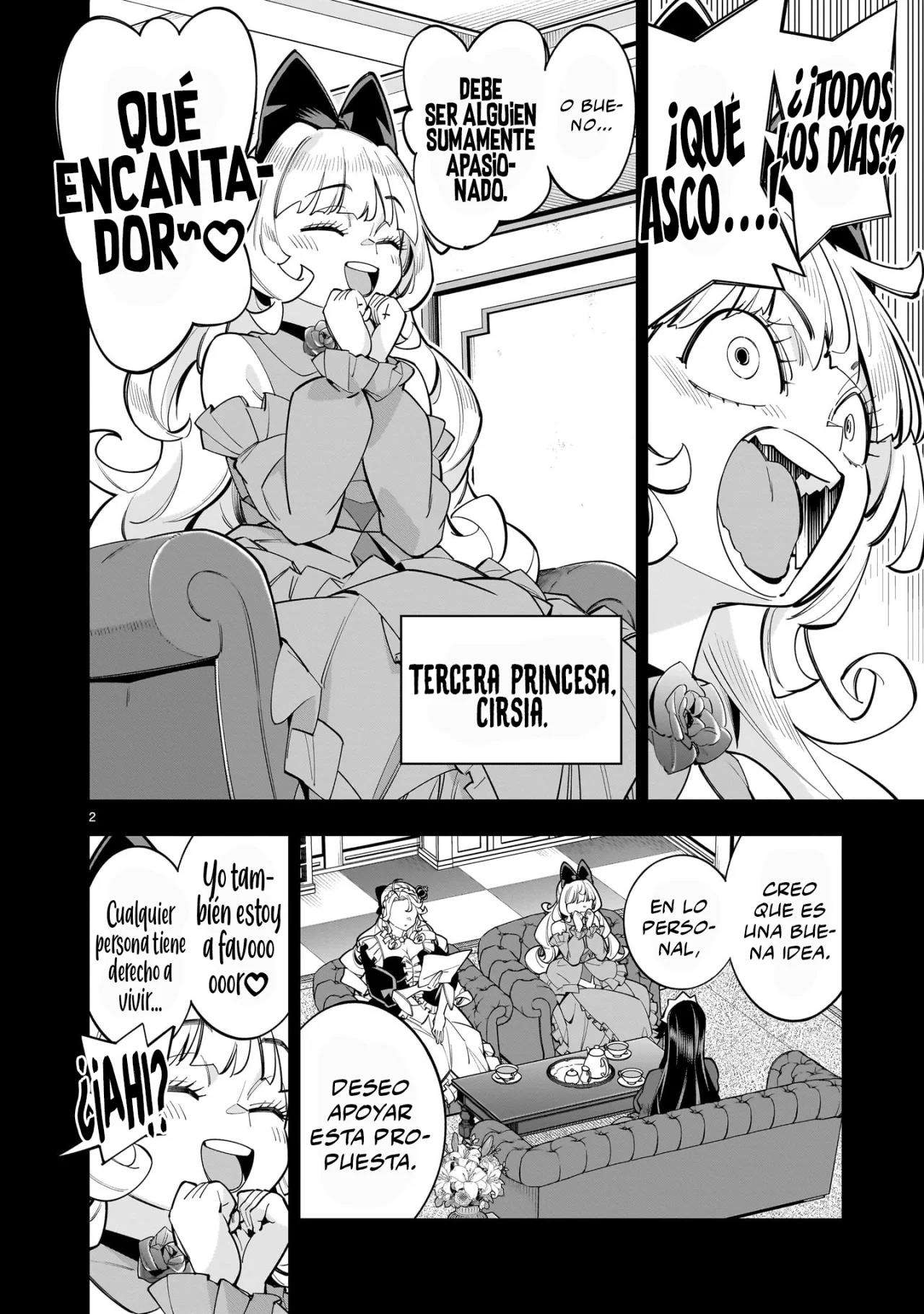 Para desafiar a la muerte creare un harem yuri para sobrevivir! Capitulo 13 página 4