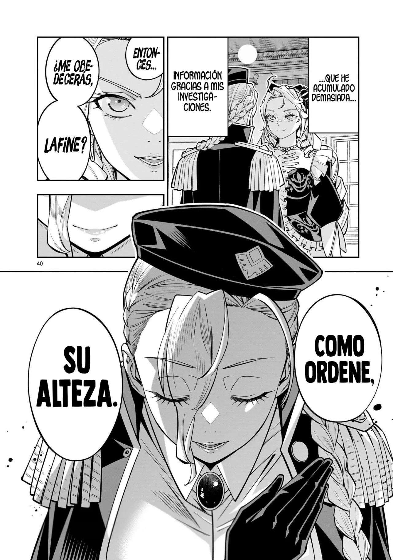 Para desafiar a la muerte creare un harem yuri para sobrevivir! Capitulo 13 página 41