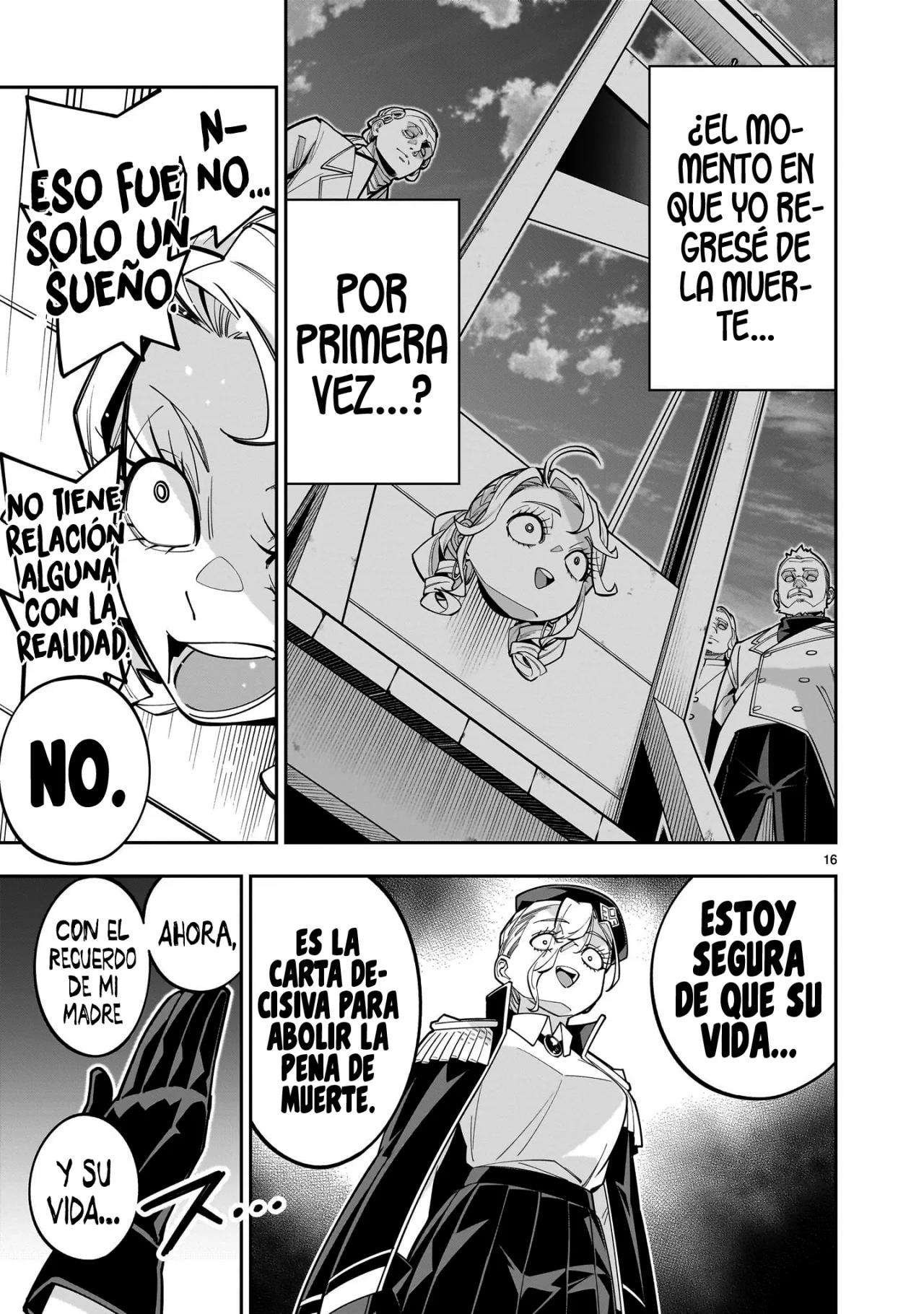 Para desafiar a la muerte creare un harem yuri para sobrevivir! Capitulo 14.2 página 18