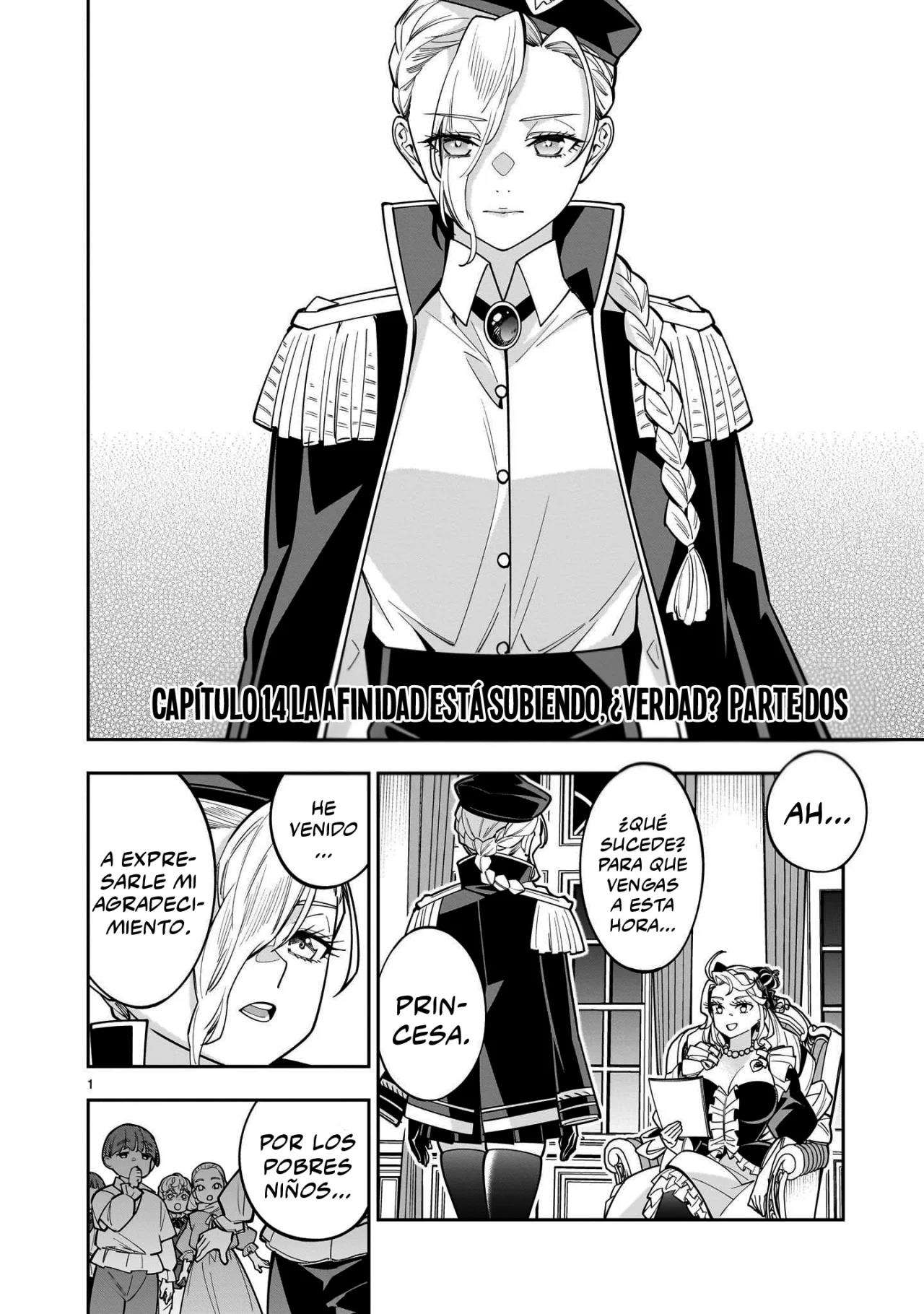 Para desafiar a la muerte creare un harem yuri para sobrevivir! Capitulo 14.2 página 4