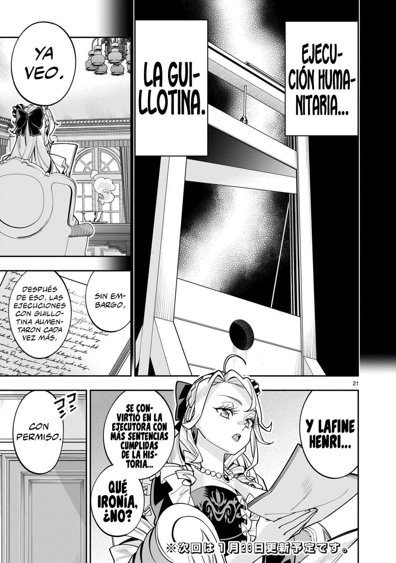 Para desafiar a la muerte creare un harem yuri para sobrevivir! Capitulo 14 página 23
