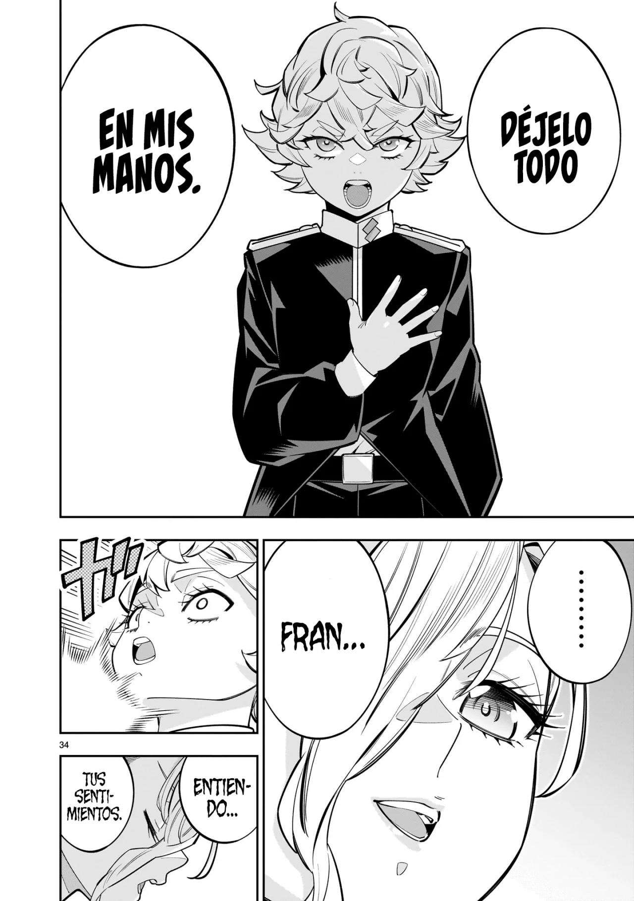 Para desafiar a la muerte creare un harem yuri para sobrevivir! Capitulo 15 página 35