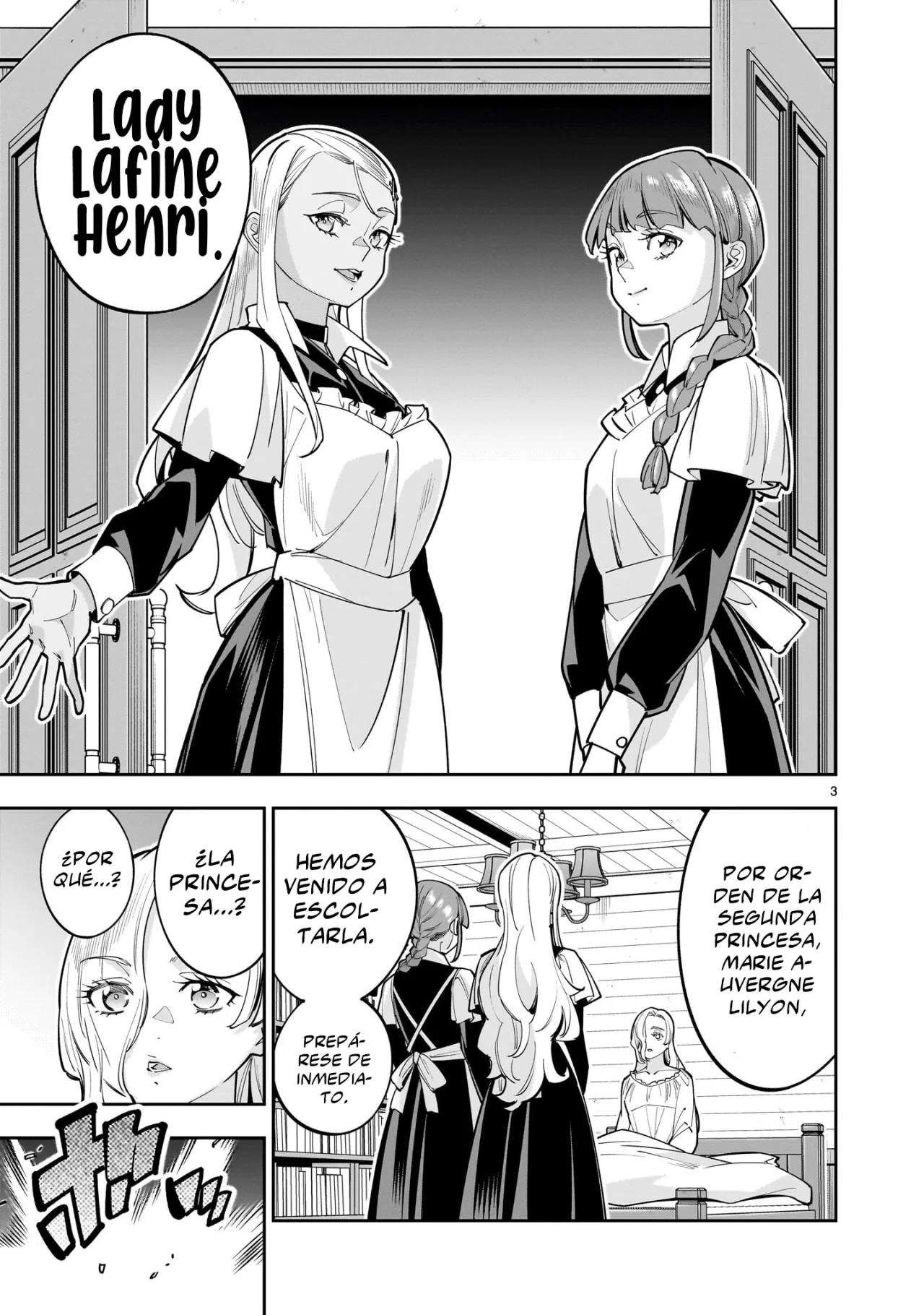 Para desafiar a la muerte creare un harem yuri para sobrevivir! Capitulo 15 página 5