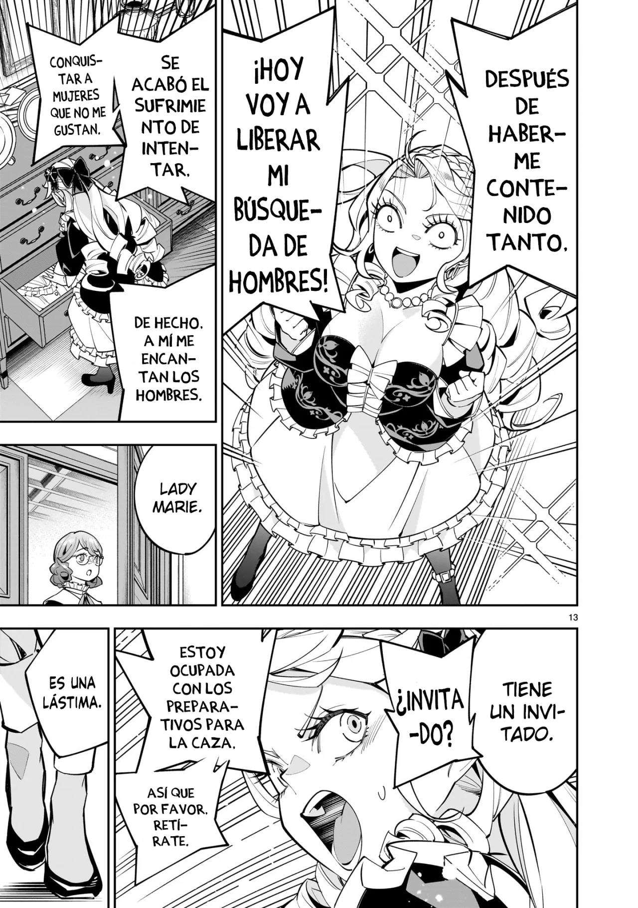 Para desafiar a la muerte creare un harem yuri para sobrevivir! Capitulo 2 página 15