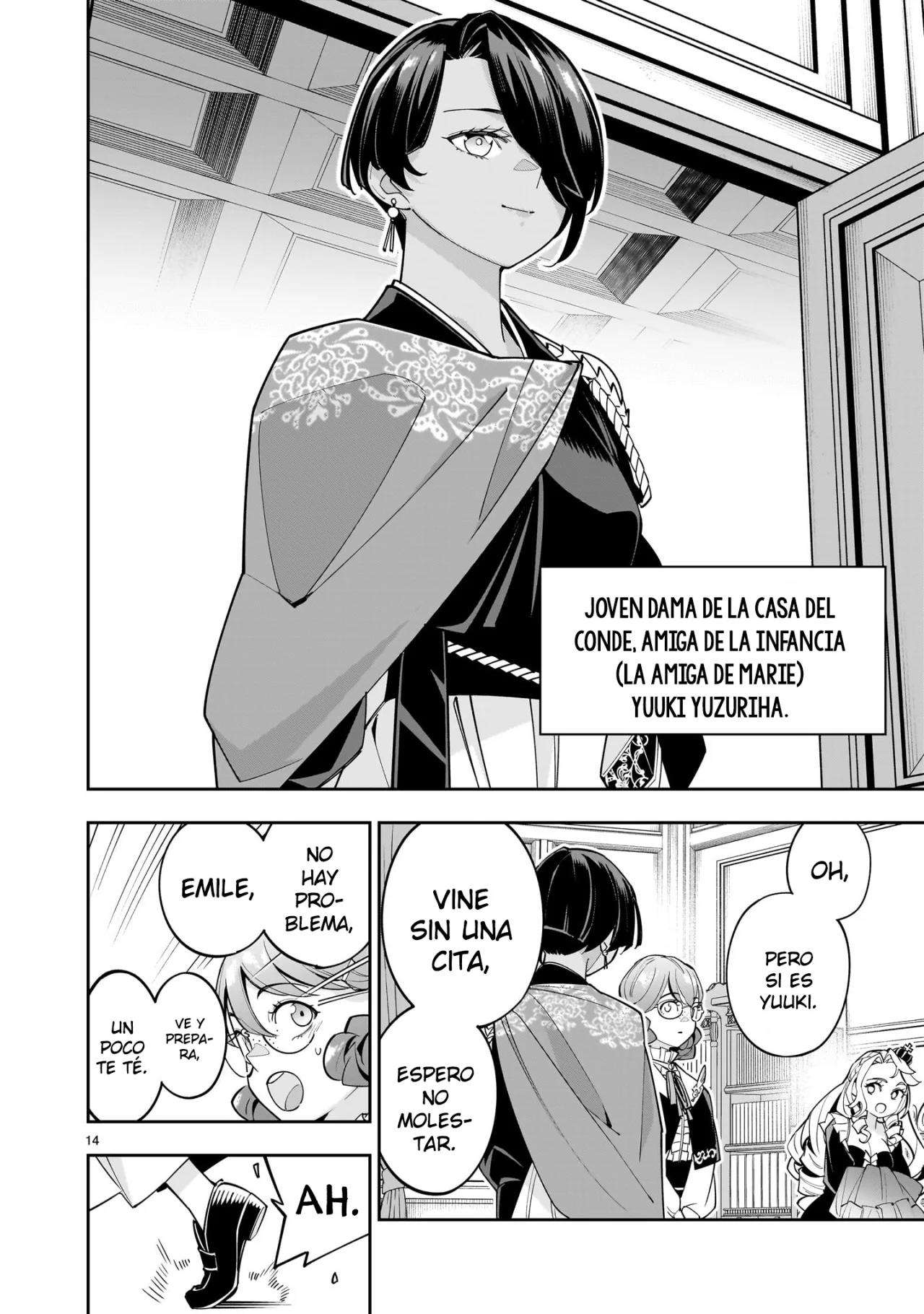 Para desafiar a la muerte creare un harem yuri para sobrevivir! Capitulo 2 página 16
