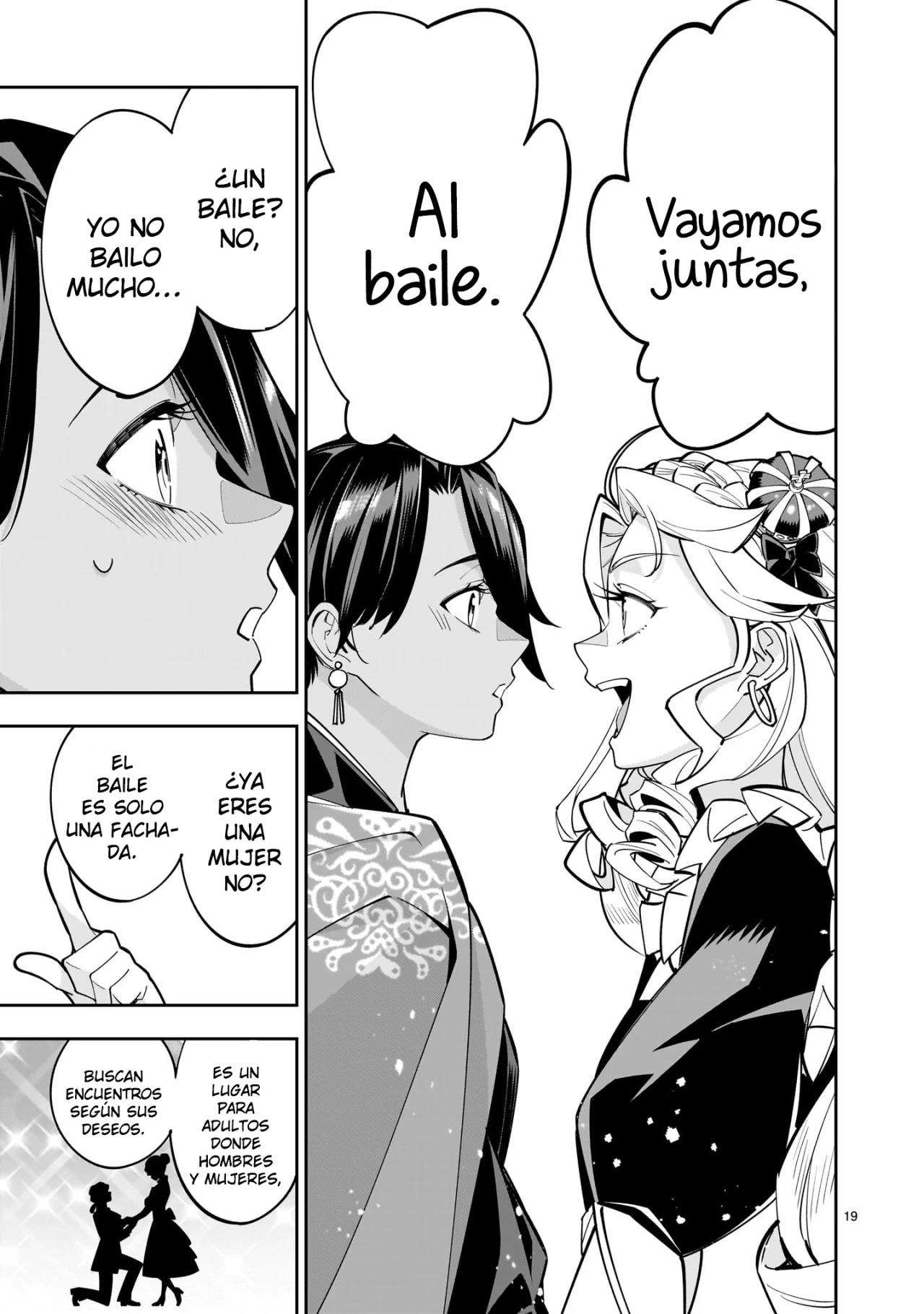 Para desafiar a la muerte creare un harem yuri para sobrevivir! Capitulo 2 página 21