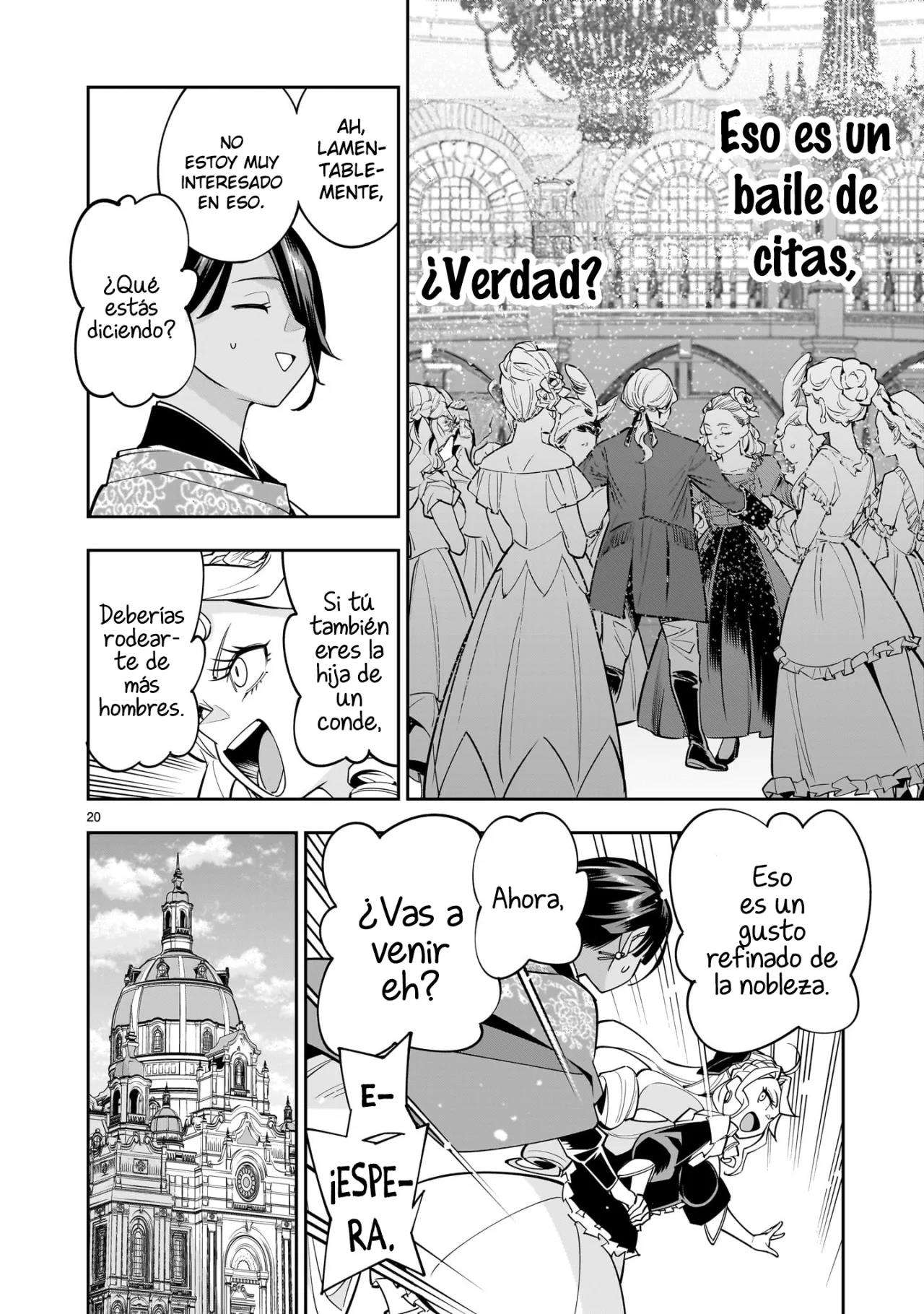 Para desafiar a la muerte creare un harem yuri para sobrevivir! Capitulo 2 página 22