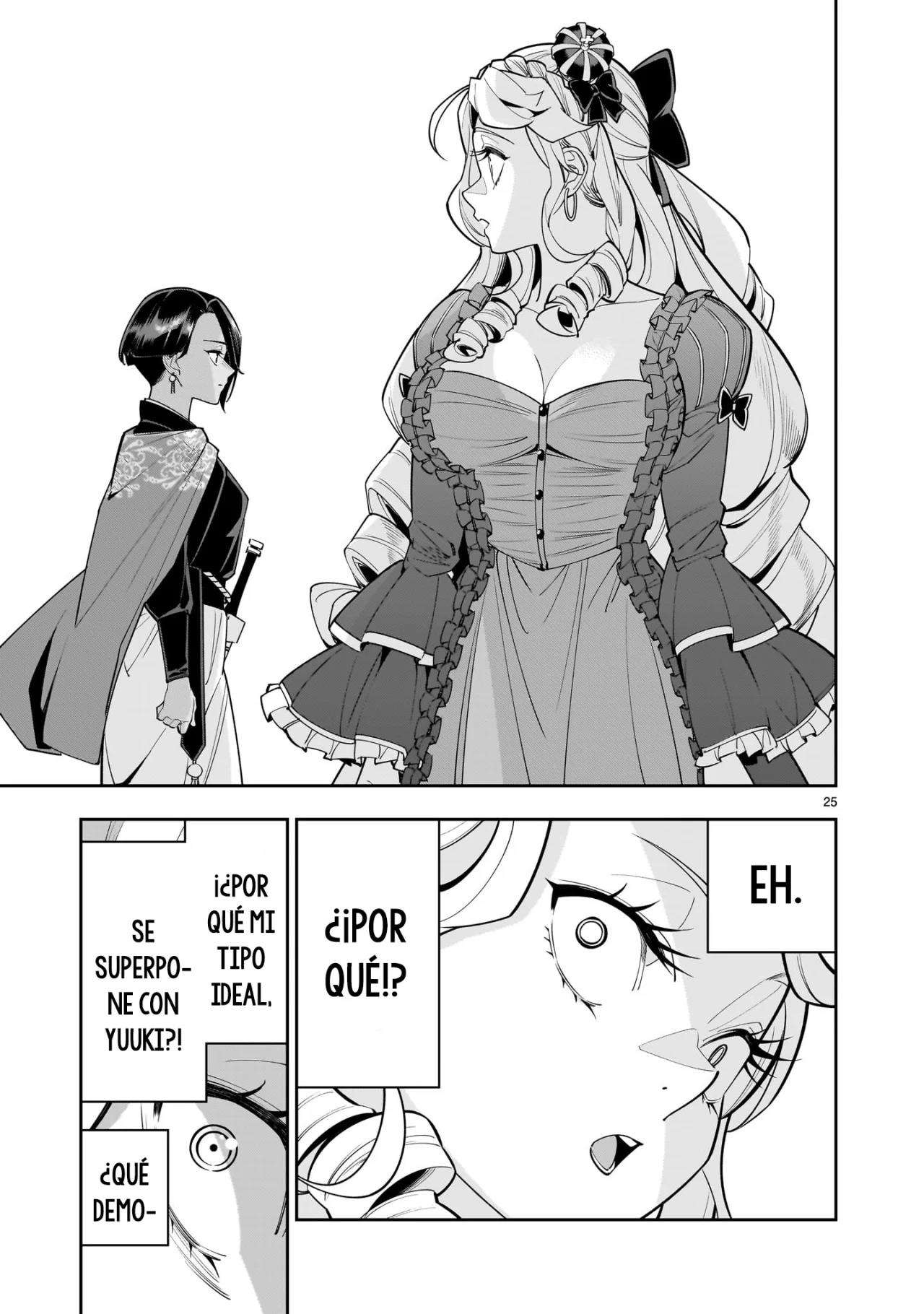 Para desafiar a la muerte creare un harem yuri para sobrevivir! Capitulo 2 página 27
