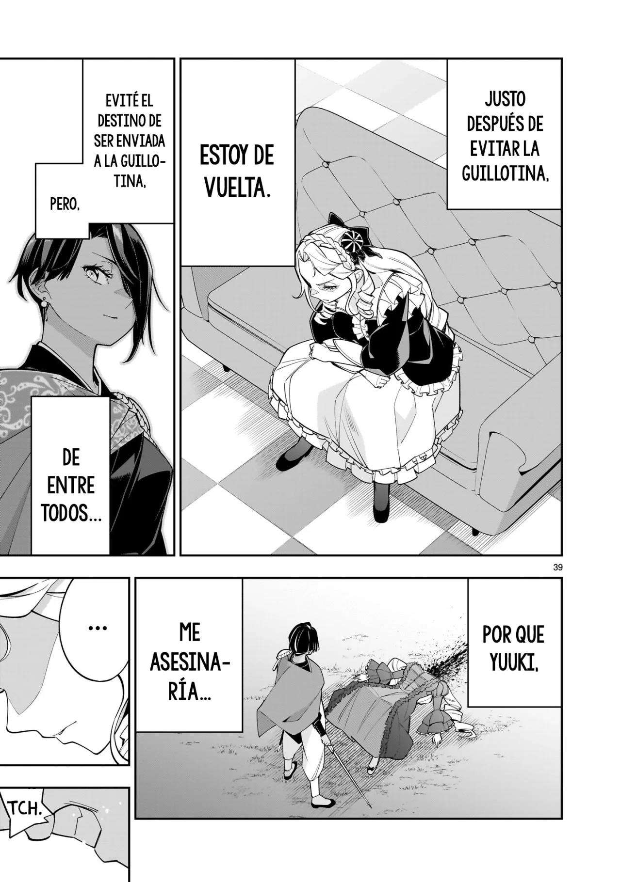 Para desafiar a la muerte creare un harem yuri para sobrevivir! Capitulo 2 página 41