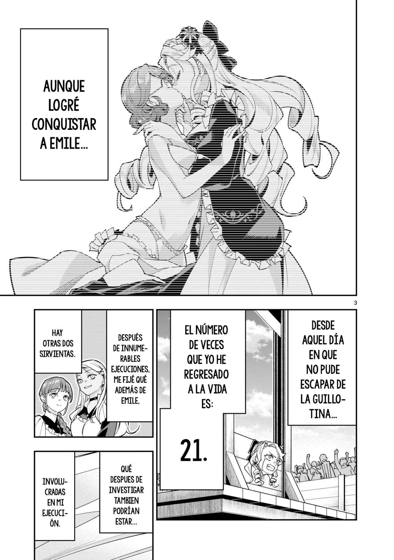 Para desafiar a la muerte creare un harem yuri para sobrevivir! Capitulo 2 página 5