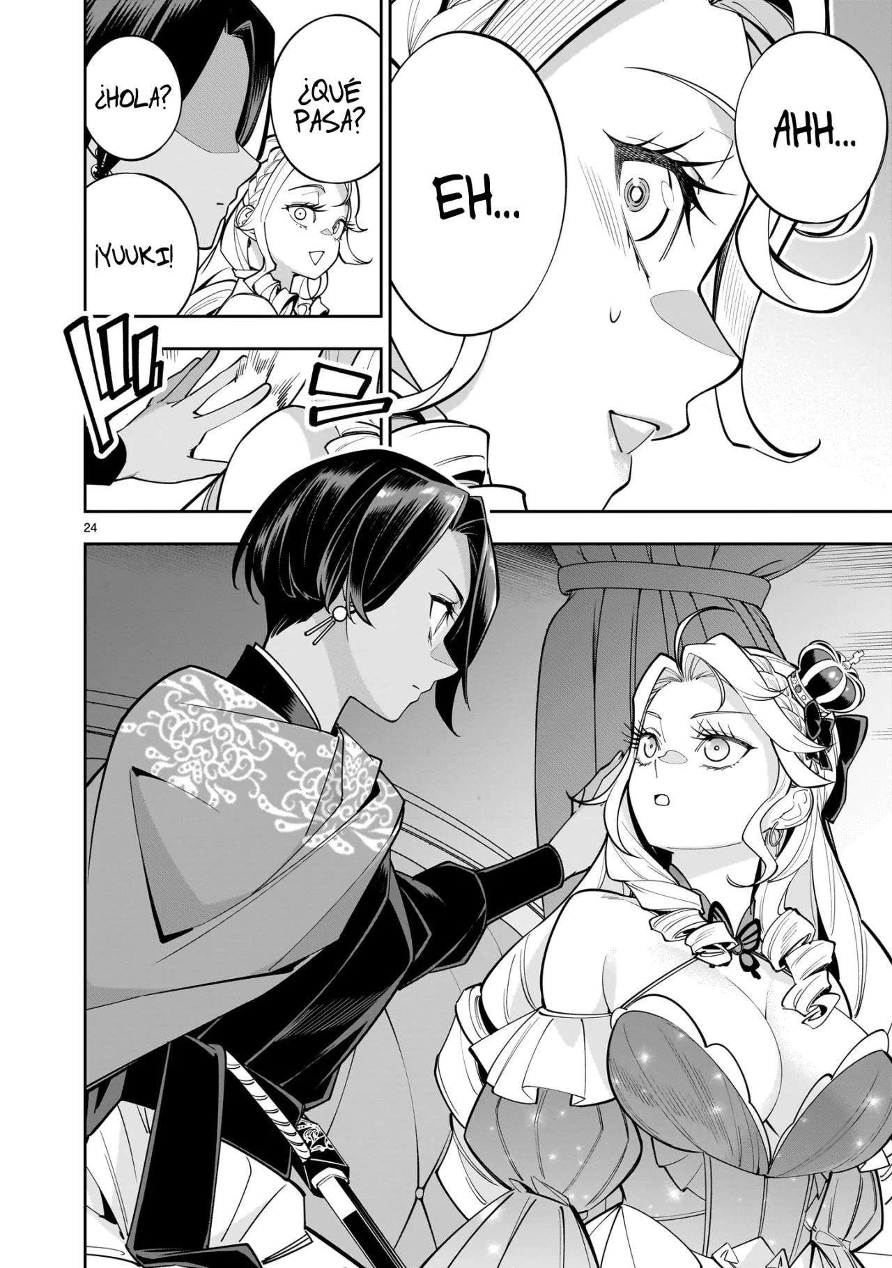 Para desafiar a la muerte creare un harem yuri para sobrevivir! Capitulo 3 página 25
