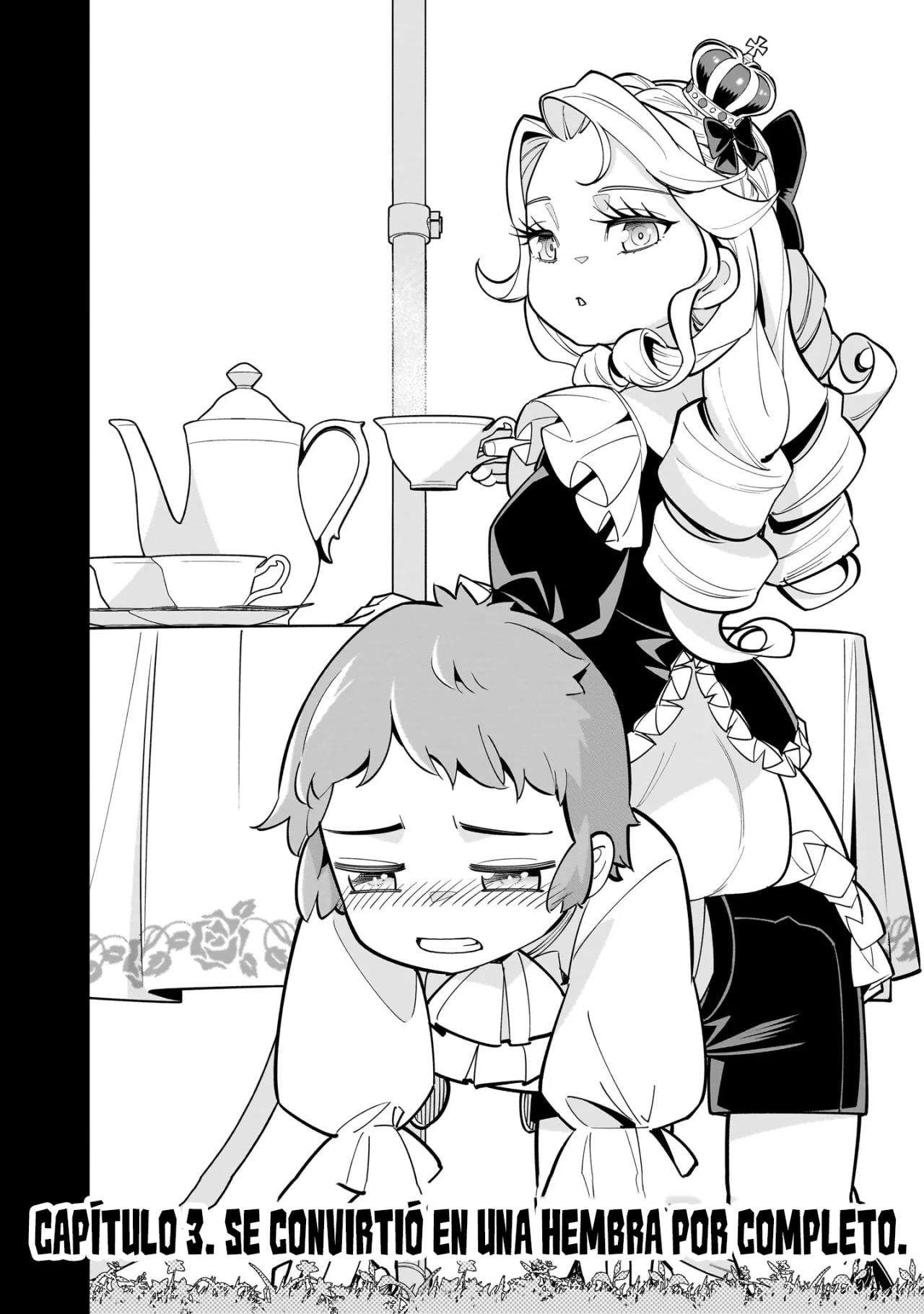 Para desafiar a la muerte creare un harem yuri para sobrevivir! Capitulo 3 página 4