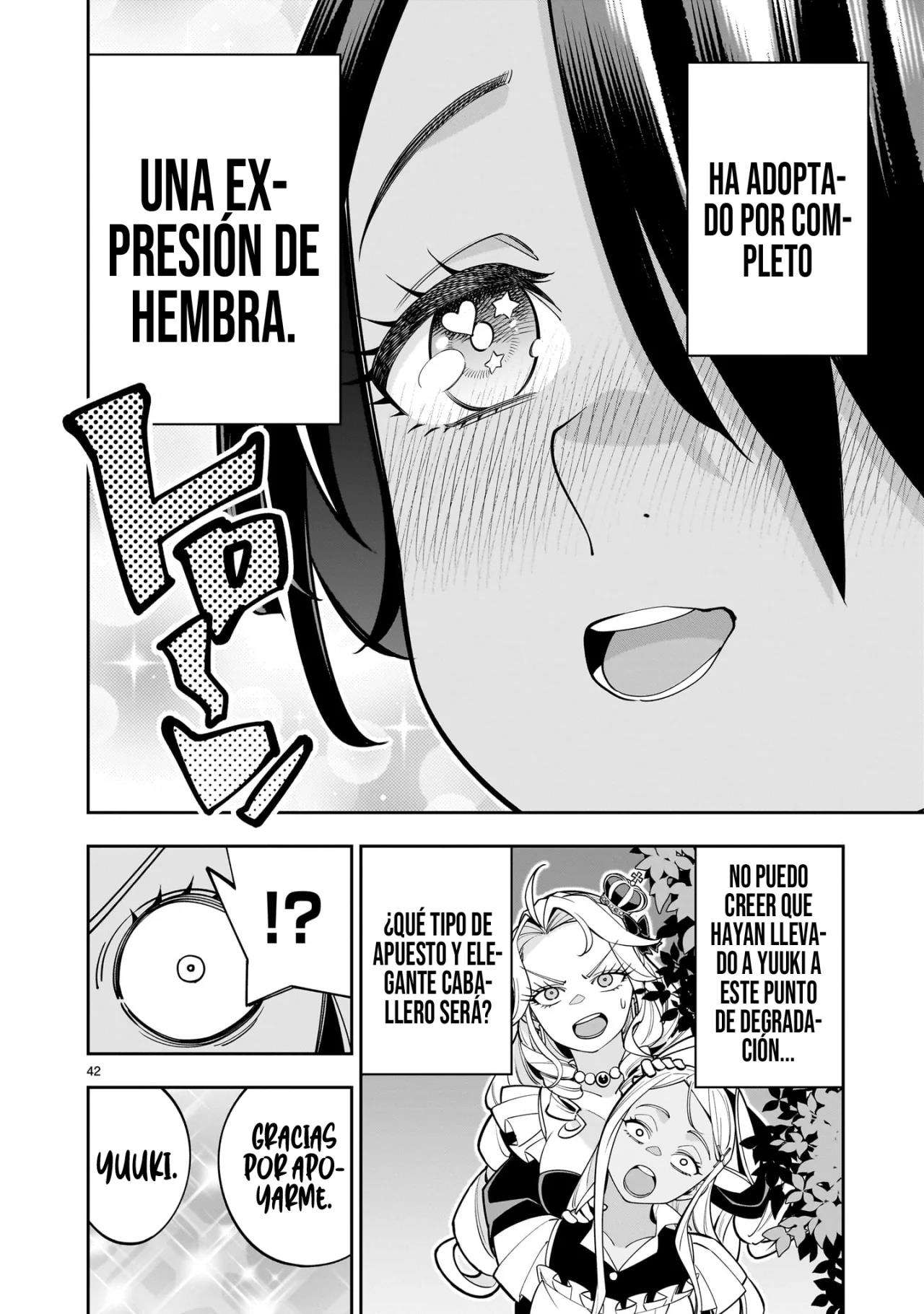 Para desafiar a la muerte creare un harem yuri para sobrevivir! Capitulo 3 página 43