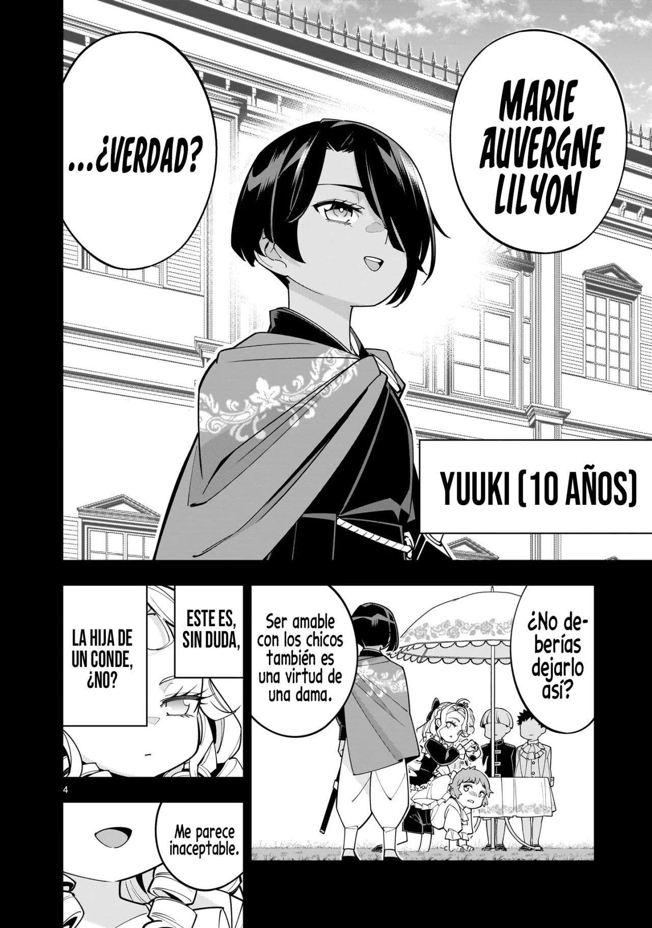 Para desafiar a la muerte creare un harem yuri para sobrevivir! Capitulo 3 página 6