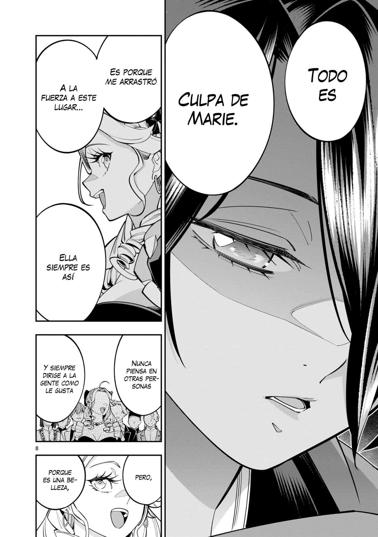 Para desafiar a la muerte creare un harem yuri para sobrevivir! Capitulo 4 página 9