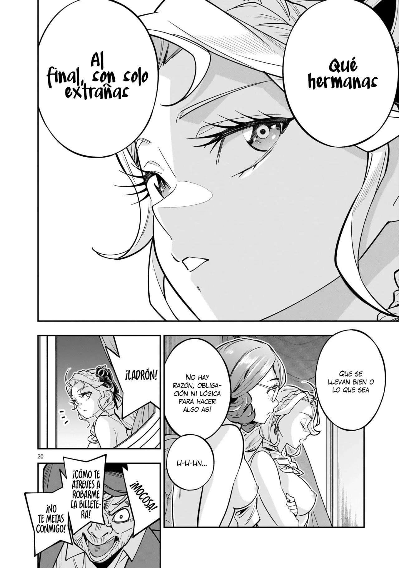 Para desafiar a la muerte creare un harem yuri para sobrevivir! Capitulo 5 página 21