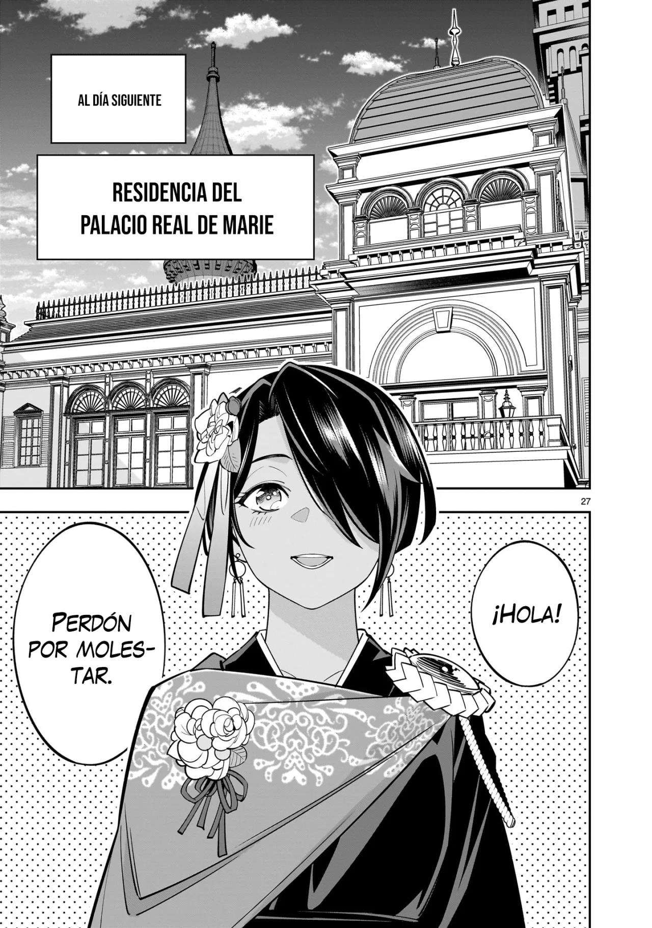 Para desafiar a la muerte creare un harem yuri para sobrevivir! Capitulo 5 página 28