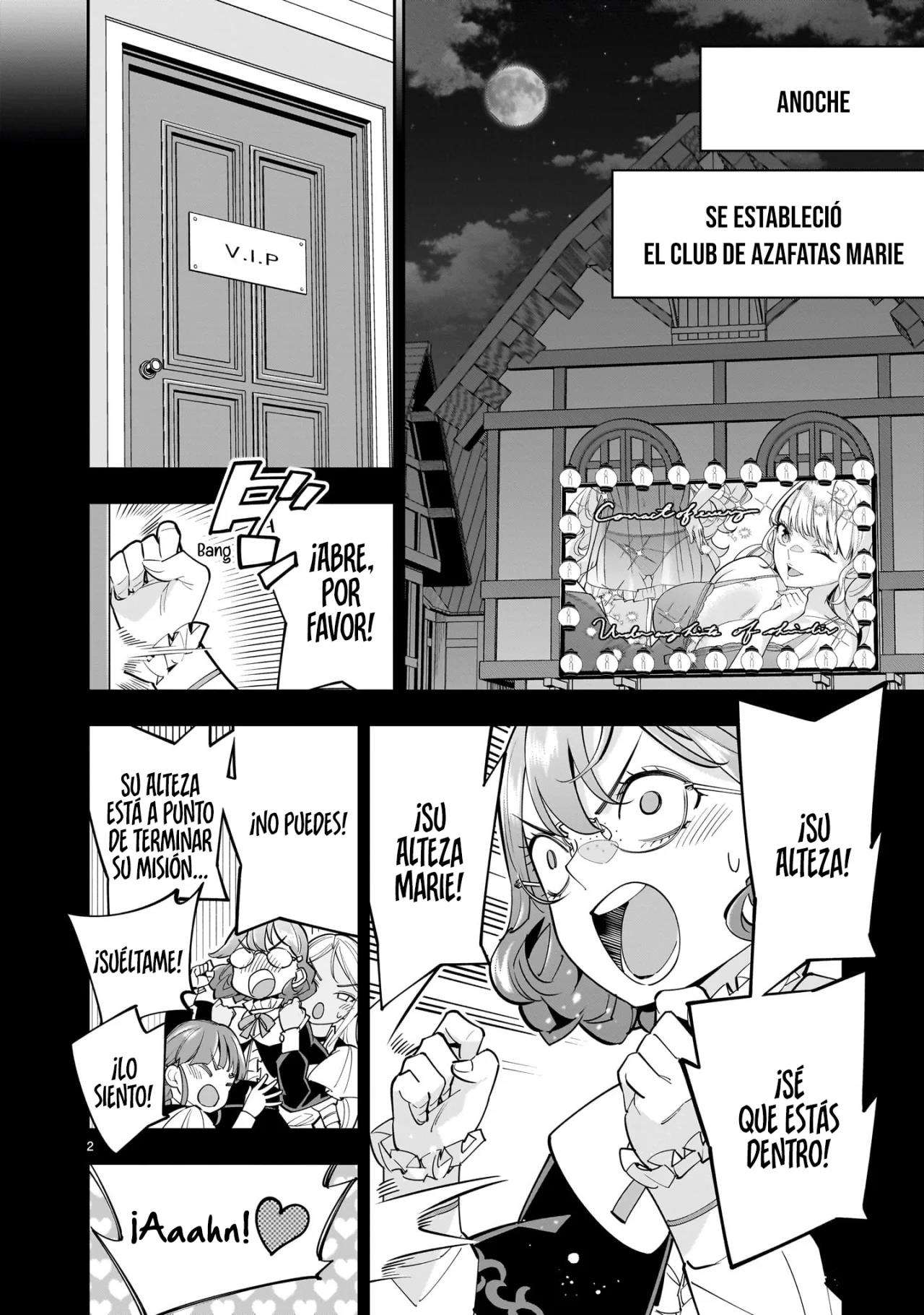 Para desafiar a la muerte creare un harem yuri para sobrevivir! Capitulo 5 página 3