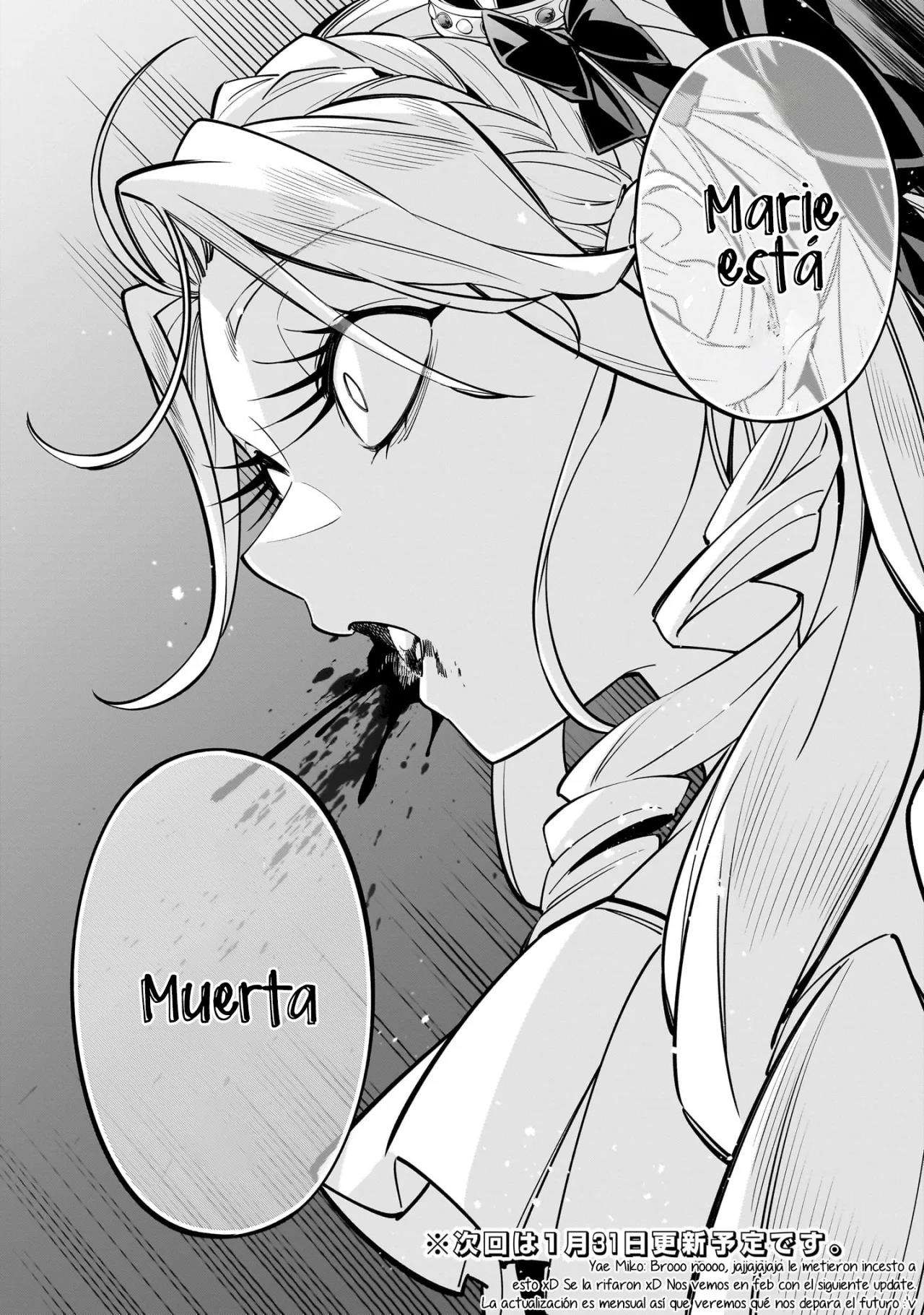 Para desafiar a la muerte creare un harem yuri para sobrevivir! Capitulo 5 página 33