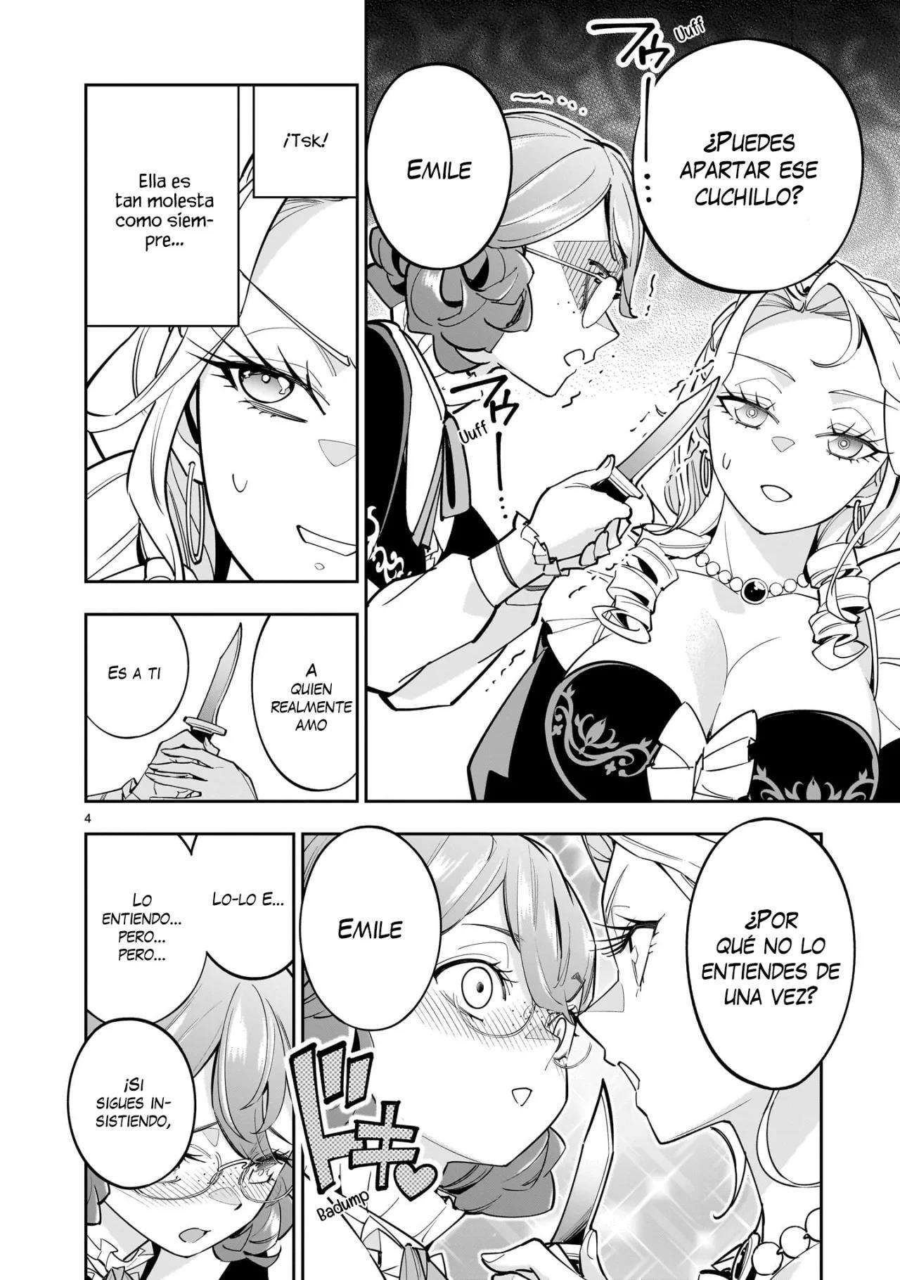 Para desafiar a la muerte creare un harem yuri para sobrevivir! Capitulo 5 página 5