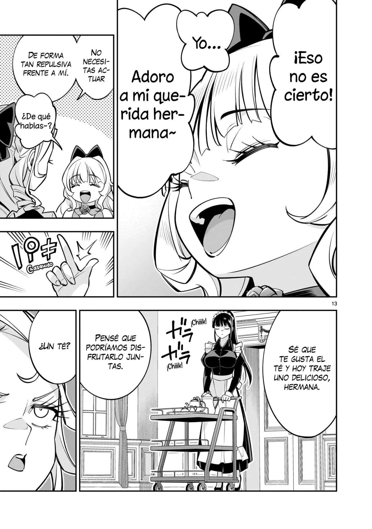 Para desafiar a la muerte creare un harem yuri para sobrevivir! Capitulo 6.2 página 14