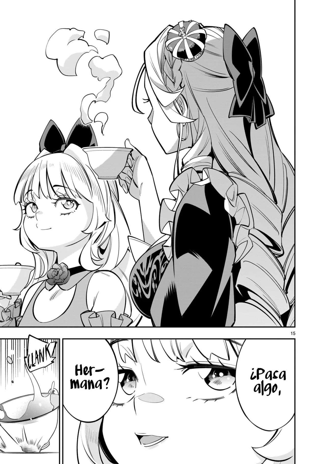 Para desafiar a la muerte creare un harem yuri para sobrevivir! Capitulo 6.2 página 16