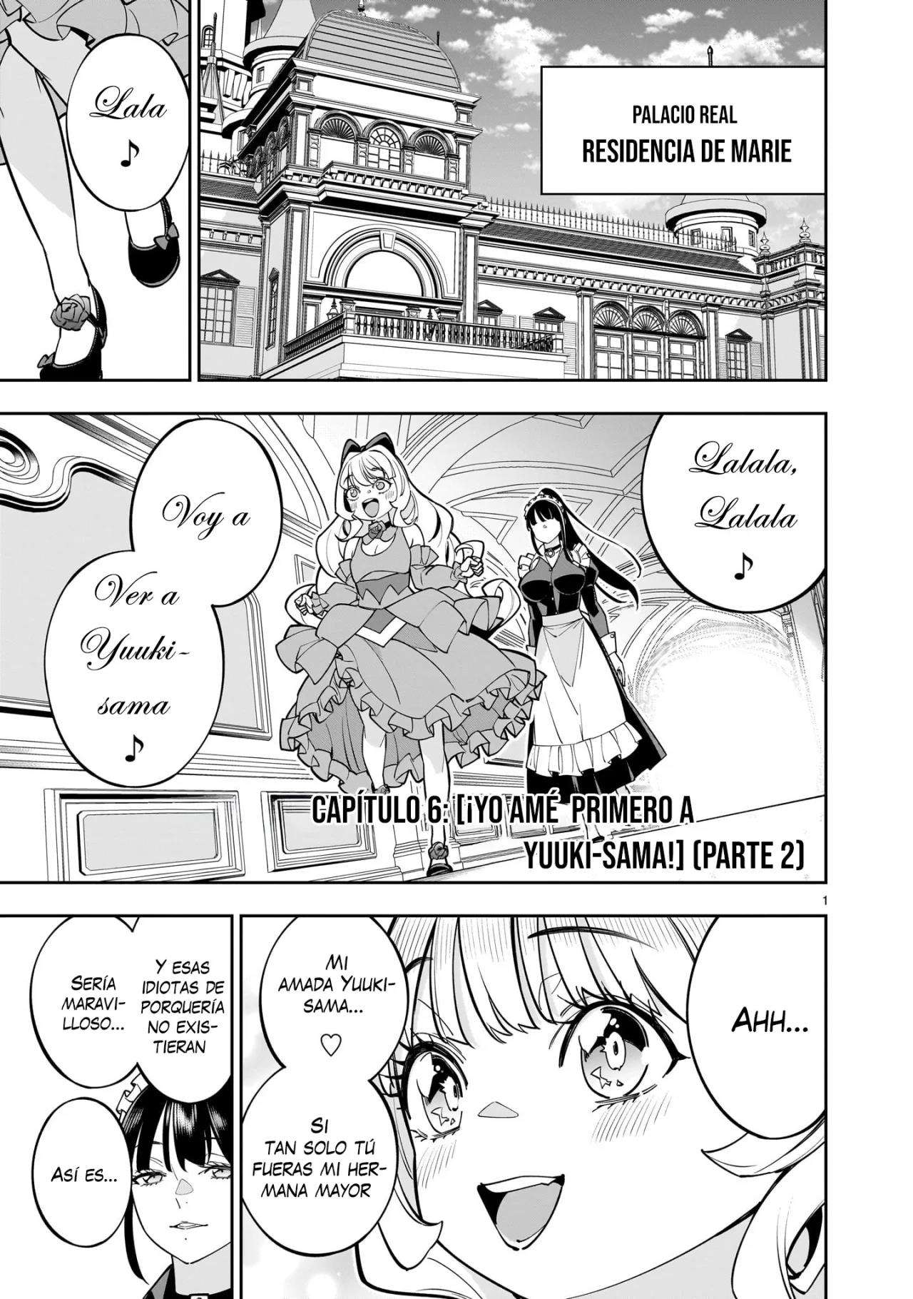 Para desafiar a la muerte creare un harem yuri para sobrevivir! Capitulo 6.2 página 2