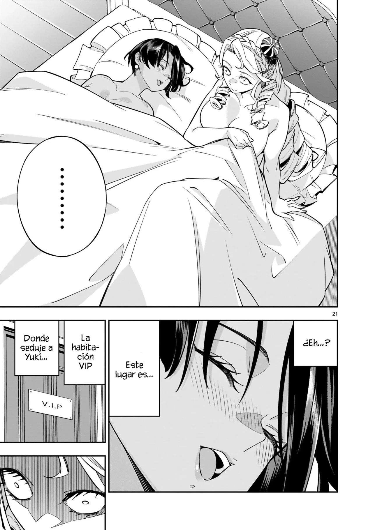 Para desafiar a la muerte creare un harem yuri para sobrevivir! Capitulo 6.2 página 22