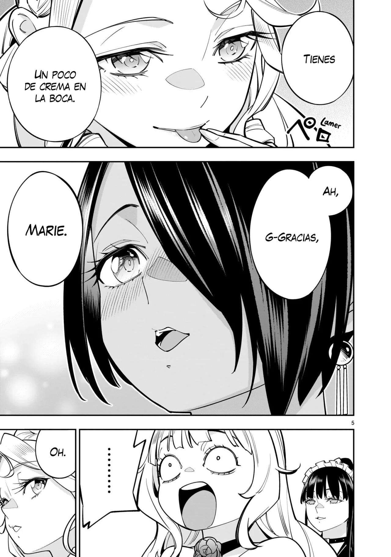 Para desafiar a la muerte creare un harem yuri para sobrevivir! Capitulo 6.2 página 6