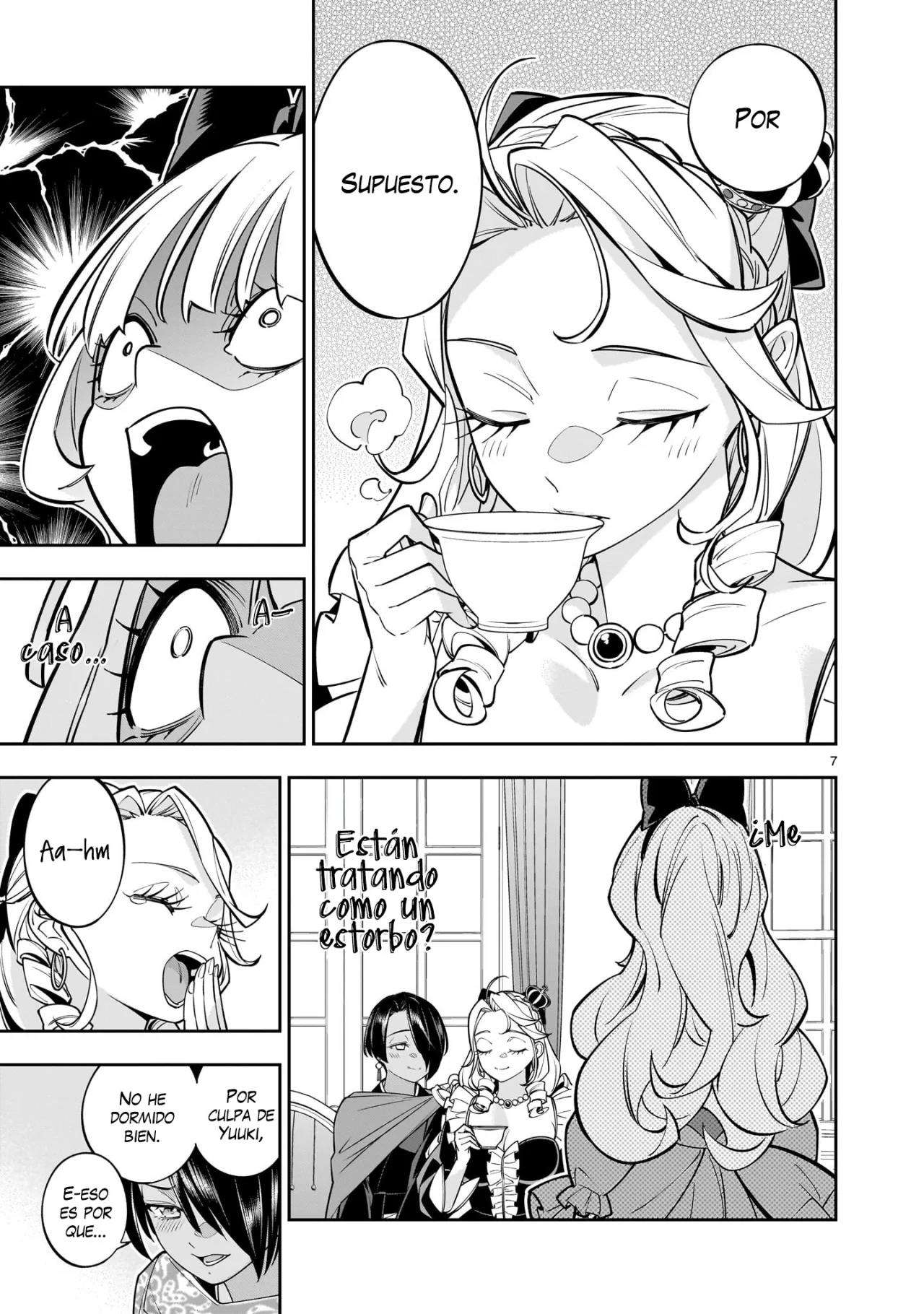 Para desafiar a la muerte creare un harem yuri para sobrevivir! Capitulo 6.2 página 8