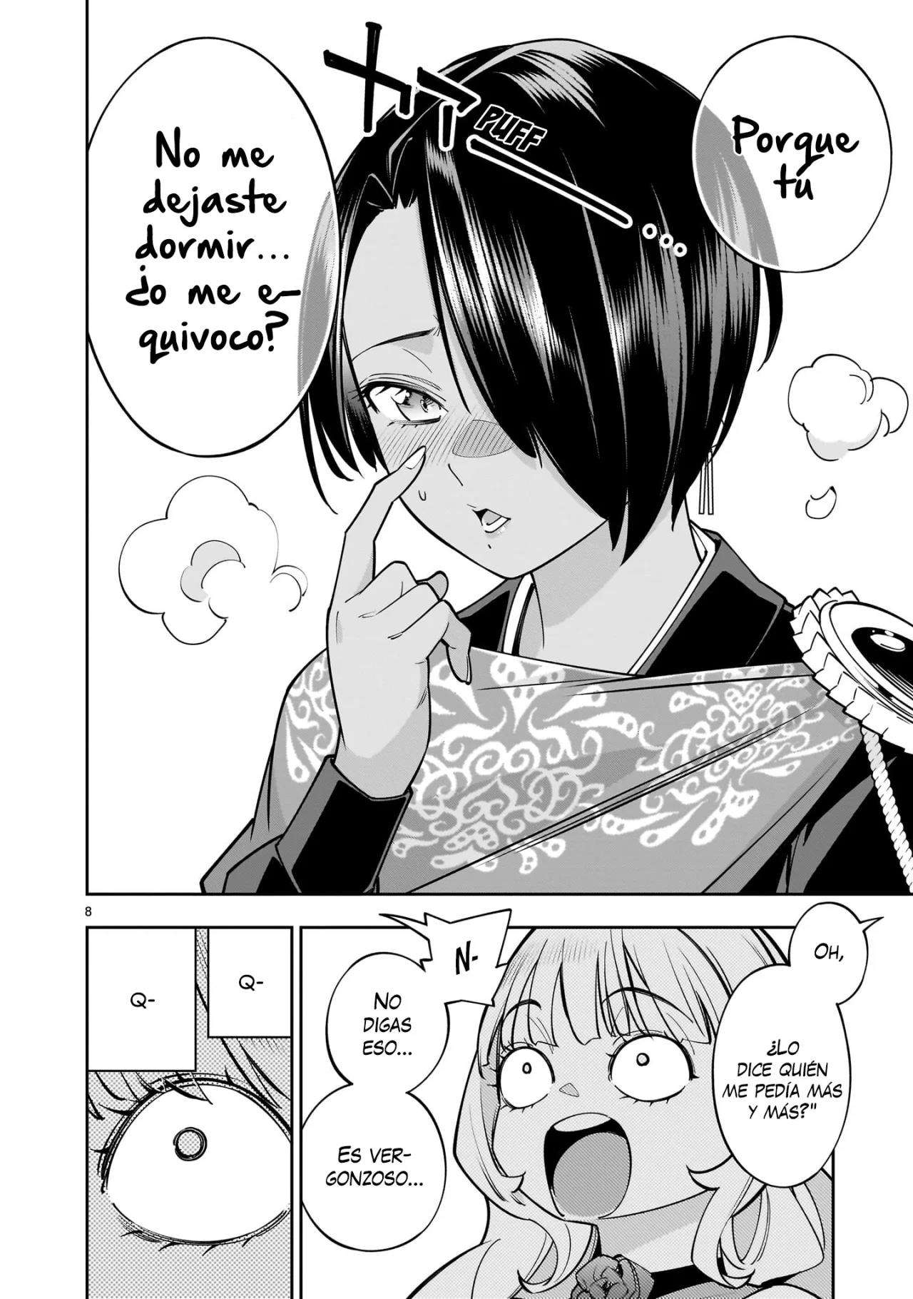 Para desafiar a la muerte creare un harem yuri para sobrevivir! Capitulo 6.2 página 9