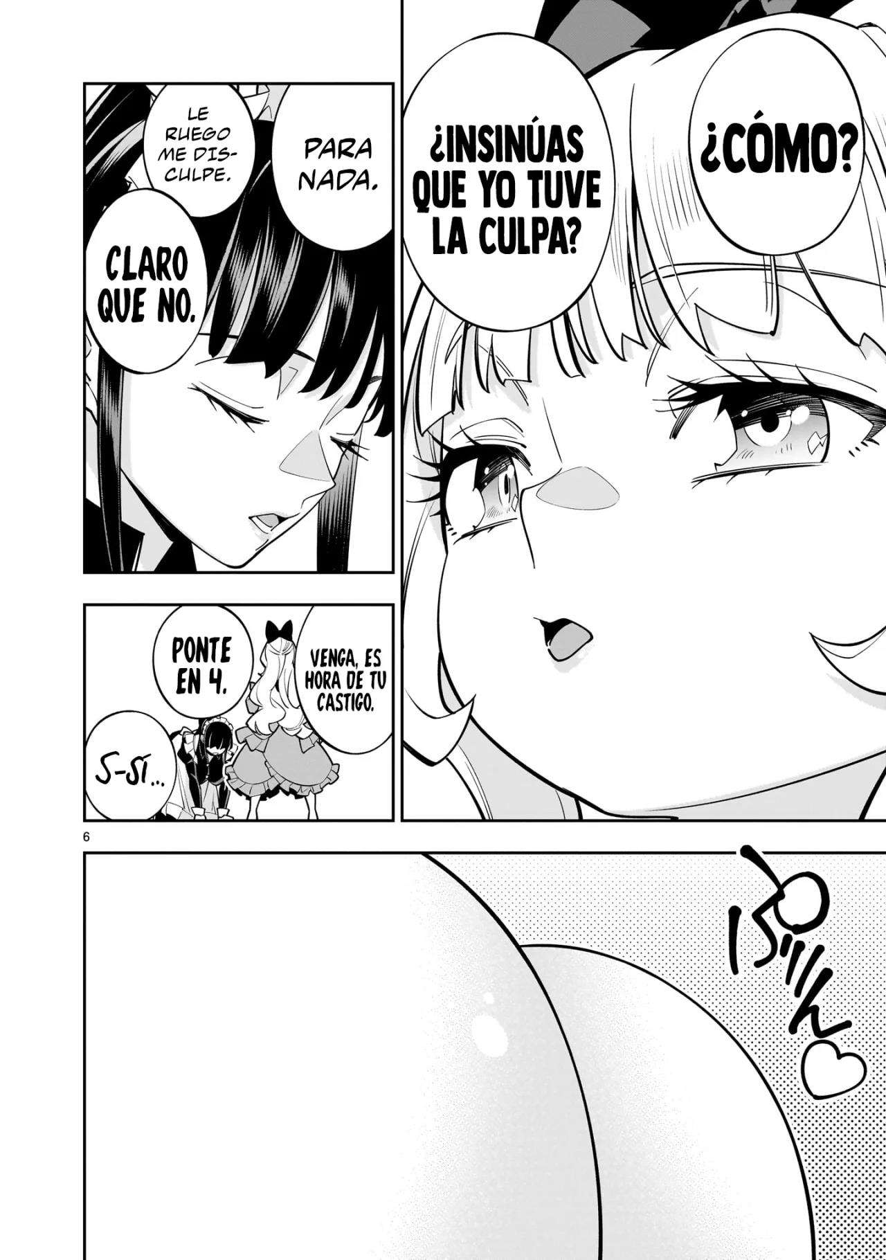 Para desafiar a la muerte creare un harem yuri para sobrevivir! Capitulo 6 página 8