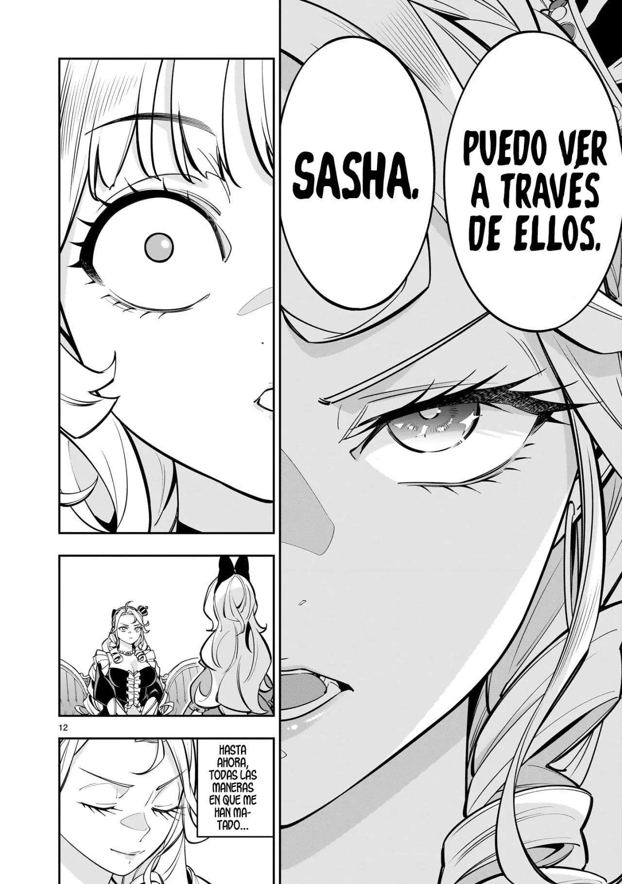 Para desafiar a la muerte creare un harem yuri para sobrevivir! Capitulo 7 página 13