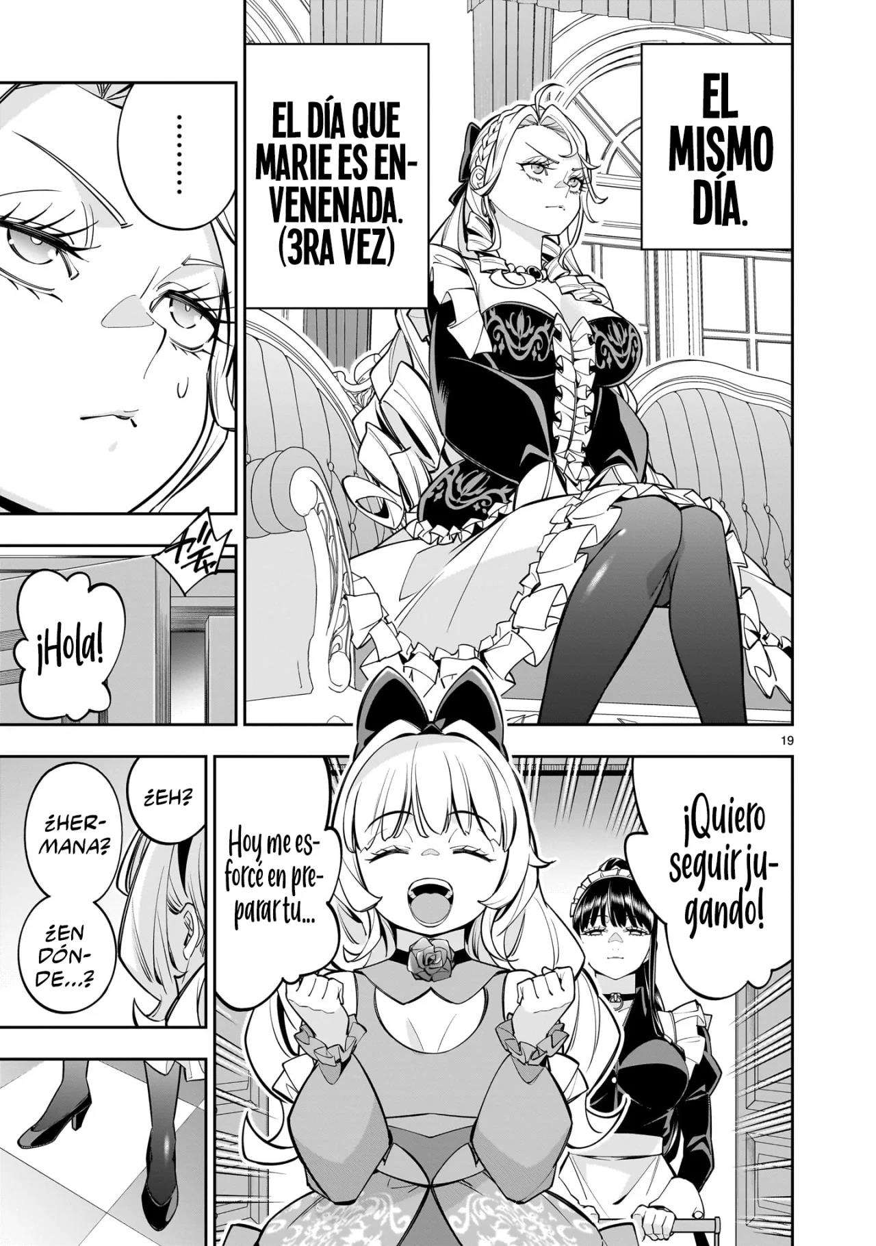 Para desafiar a la muerte creare un harem yuri para sobrevivir! Capitulo 7 página 20