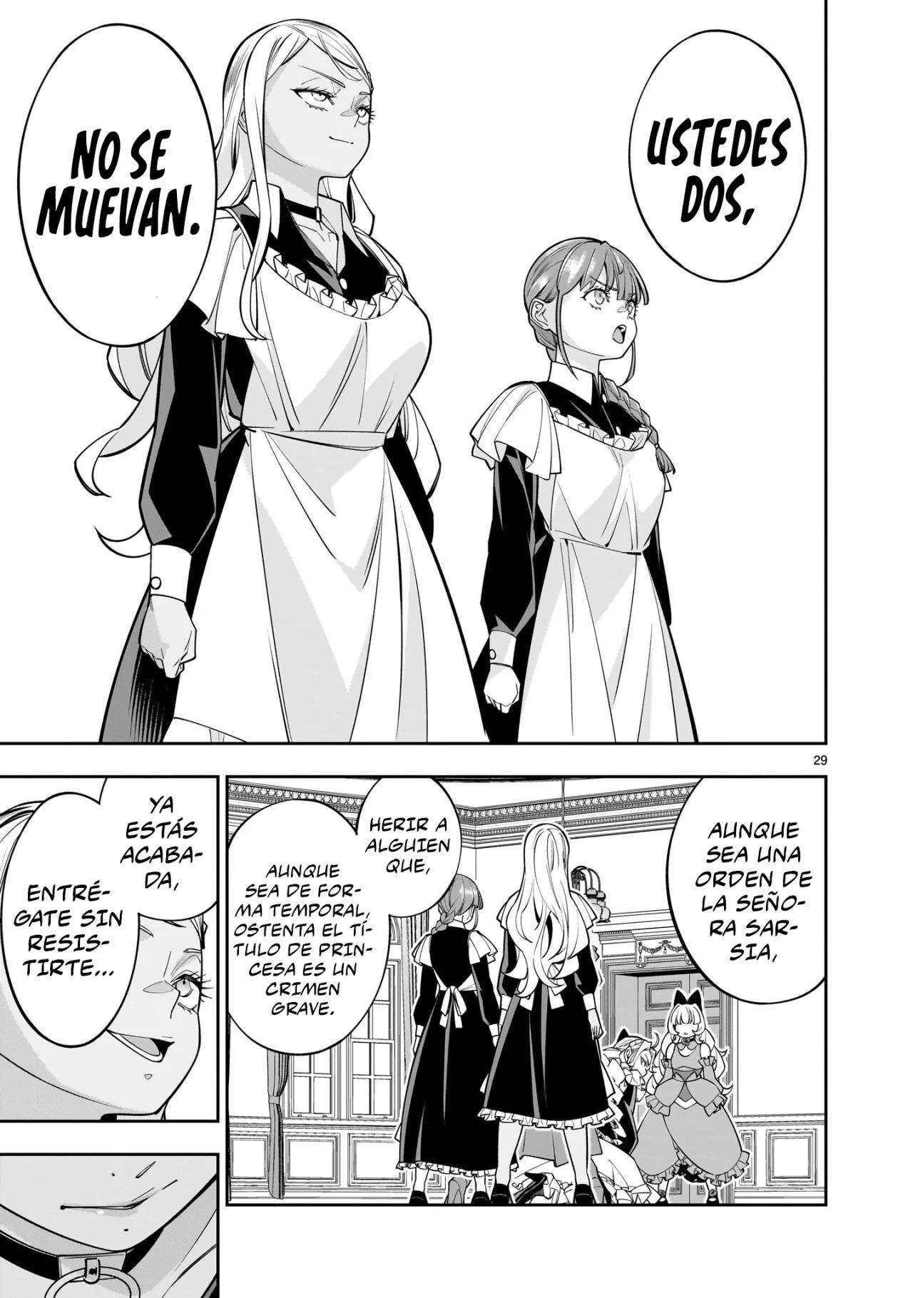 Para desafiar a la muerte creare un harem yuri para sobrevivir! Capitulo 7 página 30