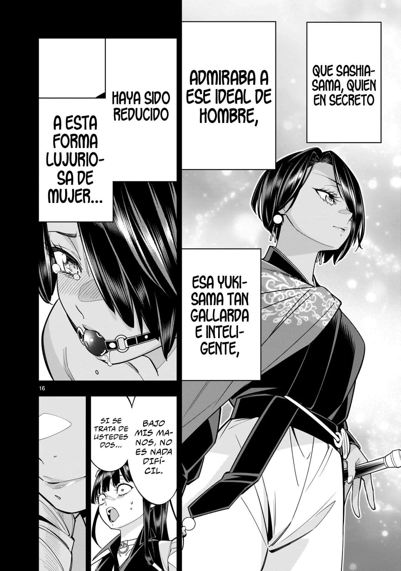 Para desafiar a la muerte creare un harem yuri para sobrevivir! Capitulo 8.2 página 17